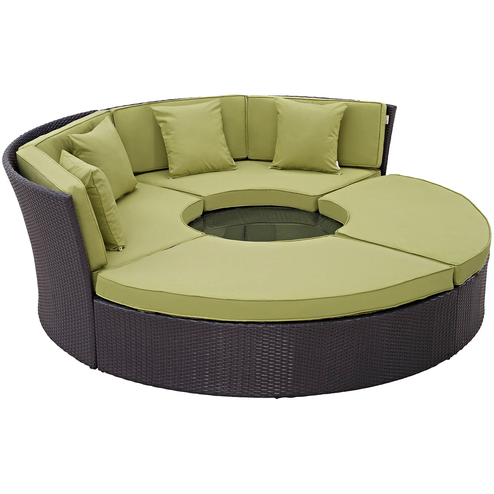 Convene Circular Outdoor Patio Daybed Set By Modway - EEI-2171 - Image 2