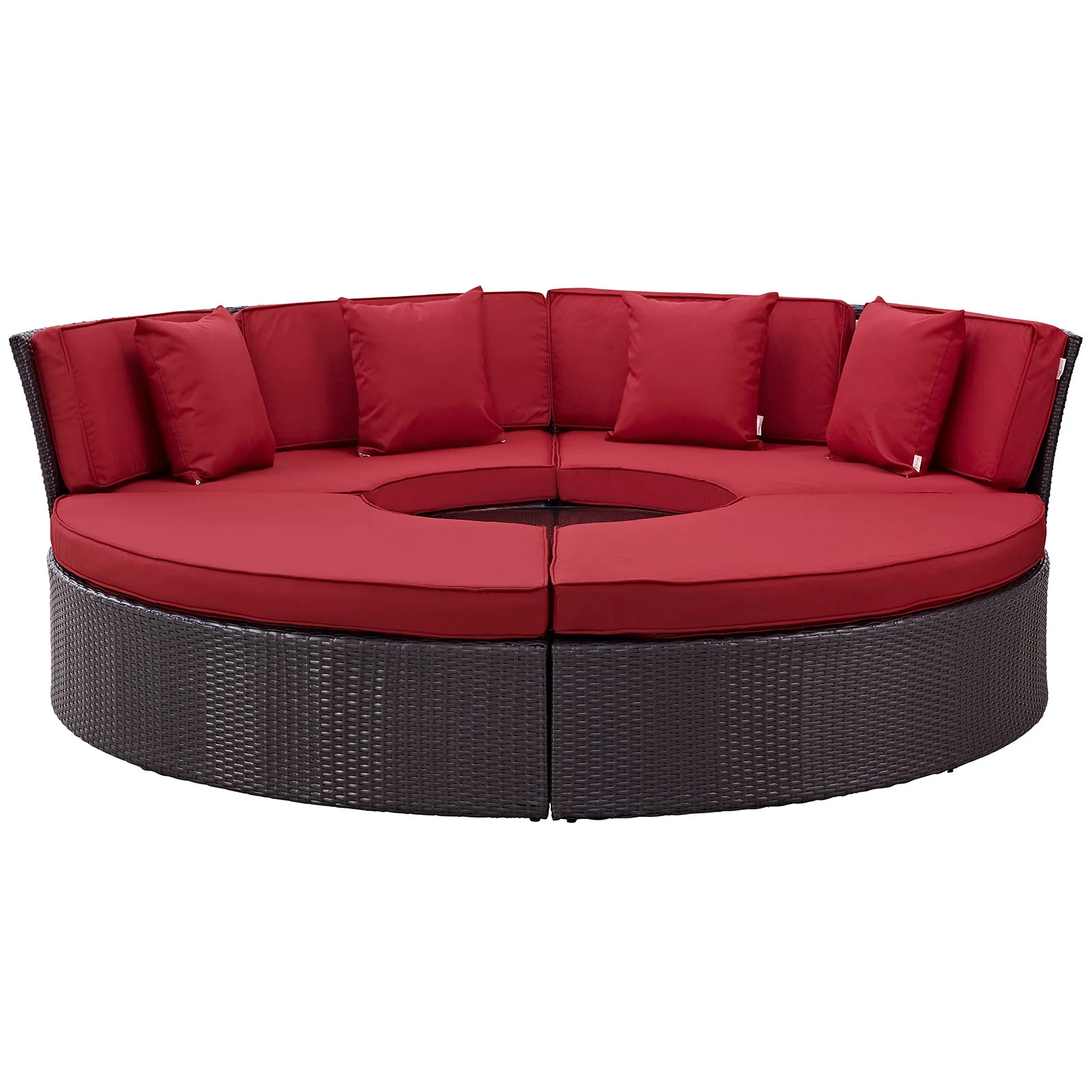 Convene Circular Outdoor Patio Daybed Set By Modway - EEI-2171 - Image 20