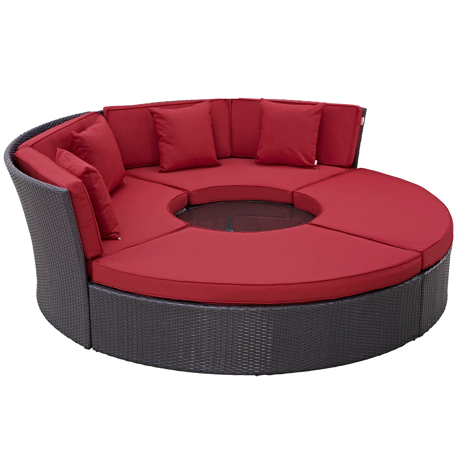 Convene Circular Outdoor Patio Daybed Set By Modway - EEI-2171 - Image 21