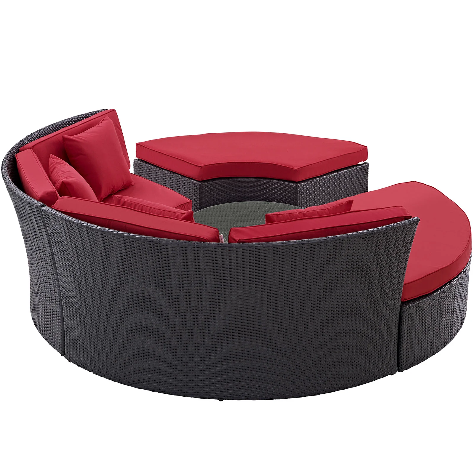 Convene Circular Outdoor Patio Daybed Set By Modway - EEI-2171 - Image 22