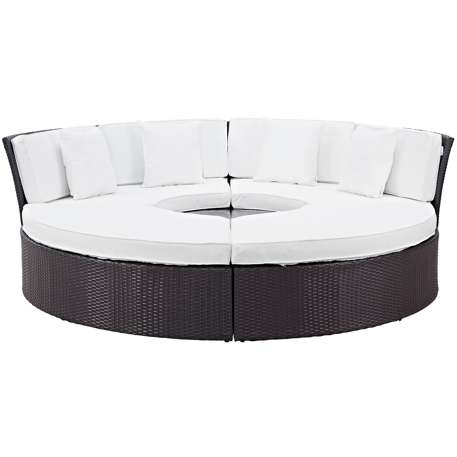 Convene Circular Outdoor Patio Daybed Set By Modway - EEI-2171 - Image 26