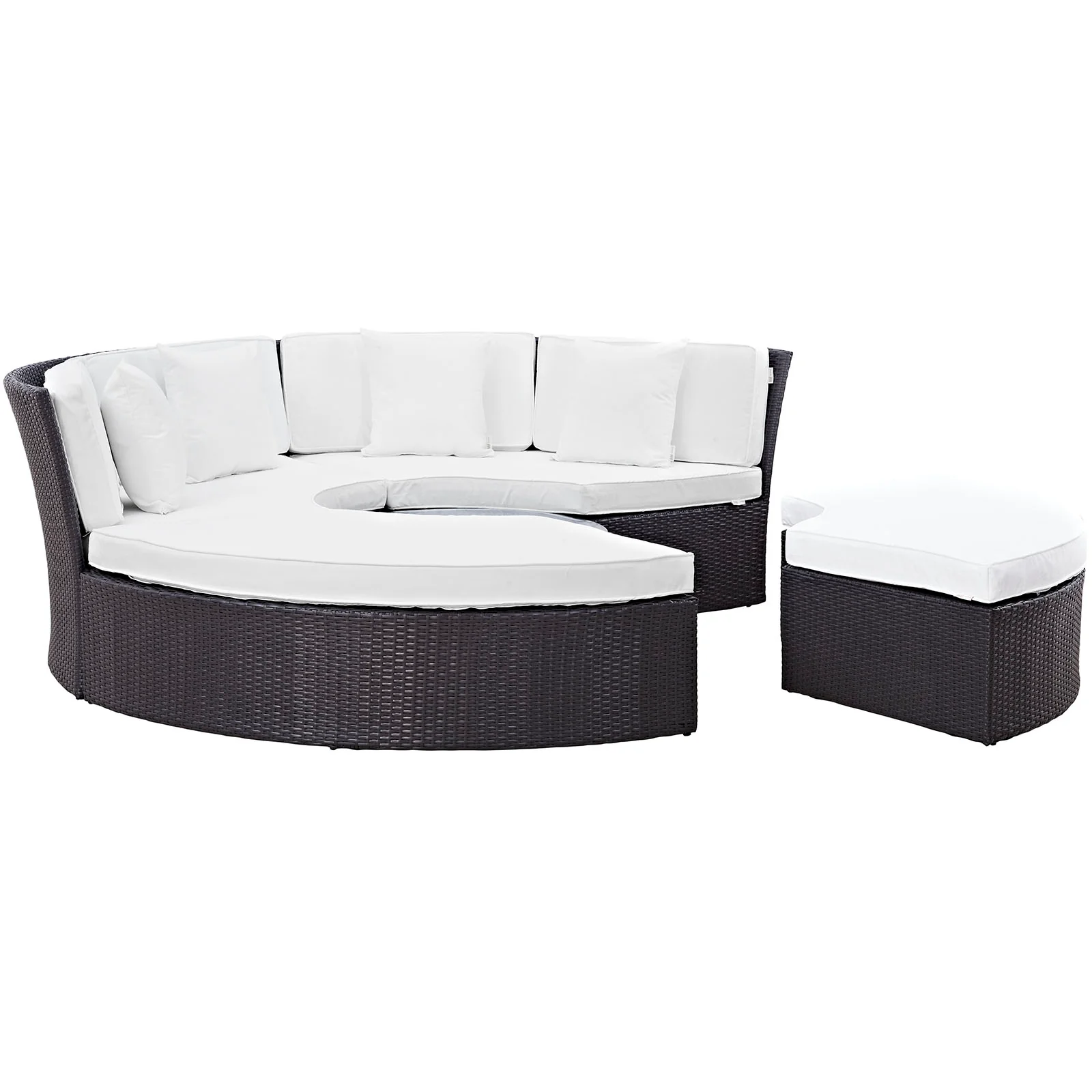 Convene Circular Outdoor Patio Daybed Set By Modway - EEI-2171 - Image 27