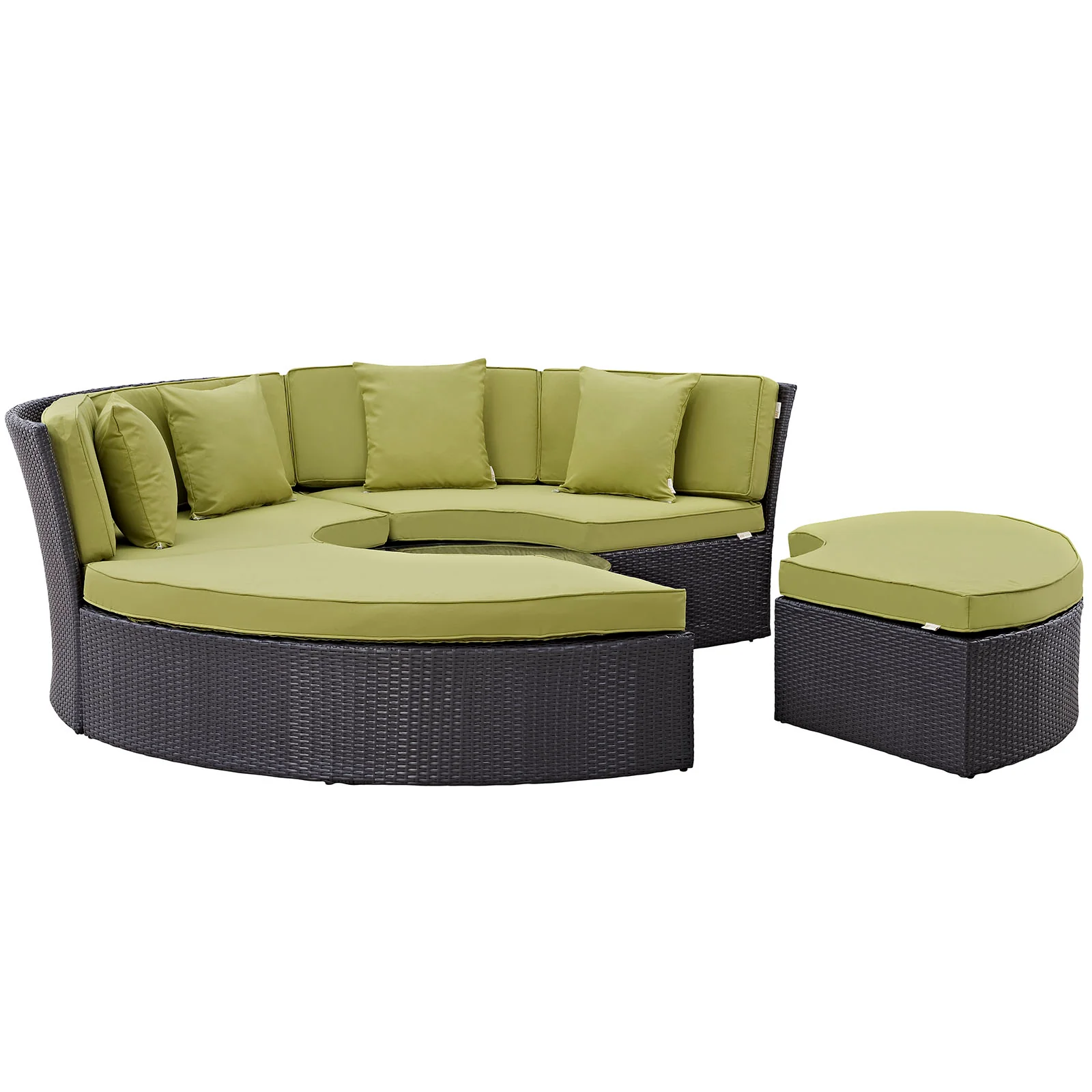 Convene Circular Outdoor Patio Daybed Set By Modway - EEI-2171 - Image 3
