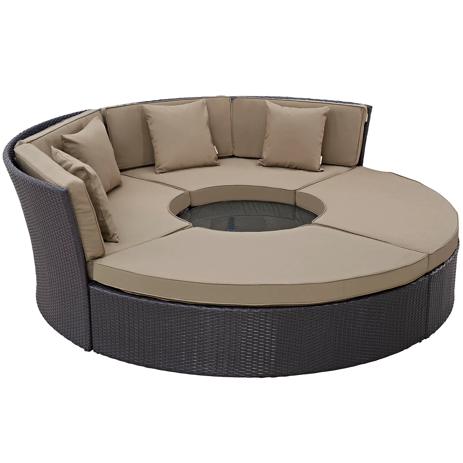 Convene Circular Outdoor Patio Daybed Set By Modway - EEI-2171 - Image 8