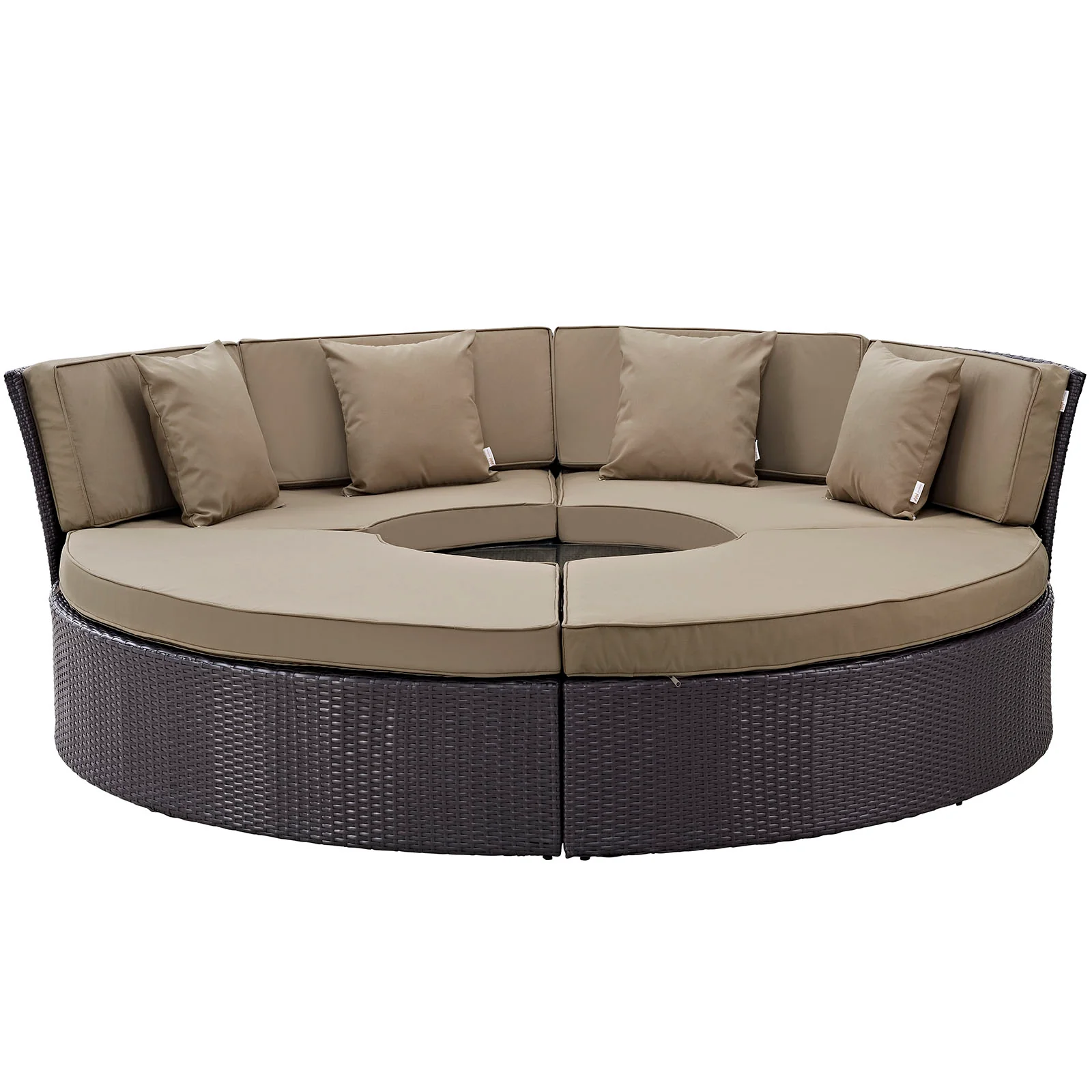Convene Circular Outdoor Patio Daybed Set By Modway - EEI-2171 - Image 9