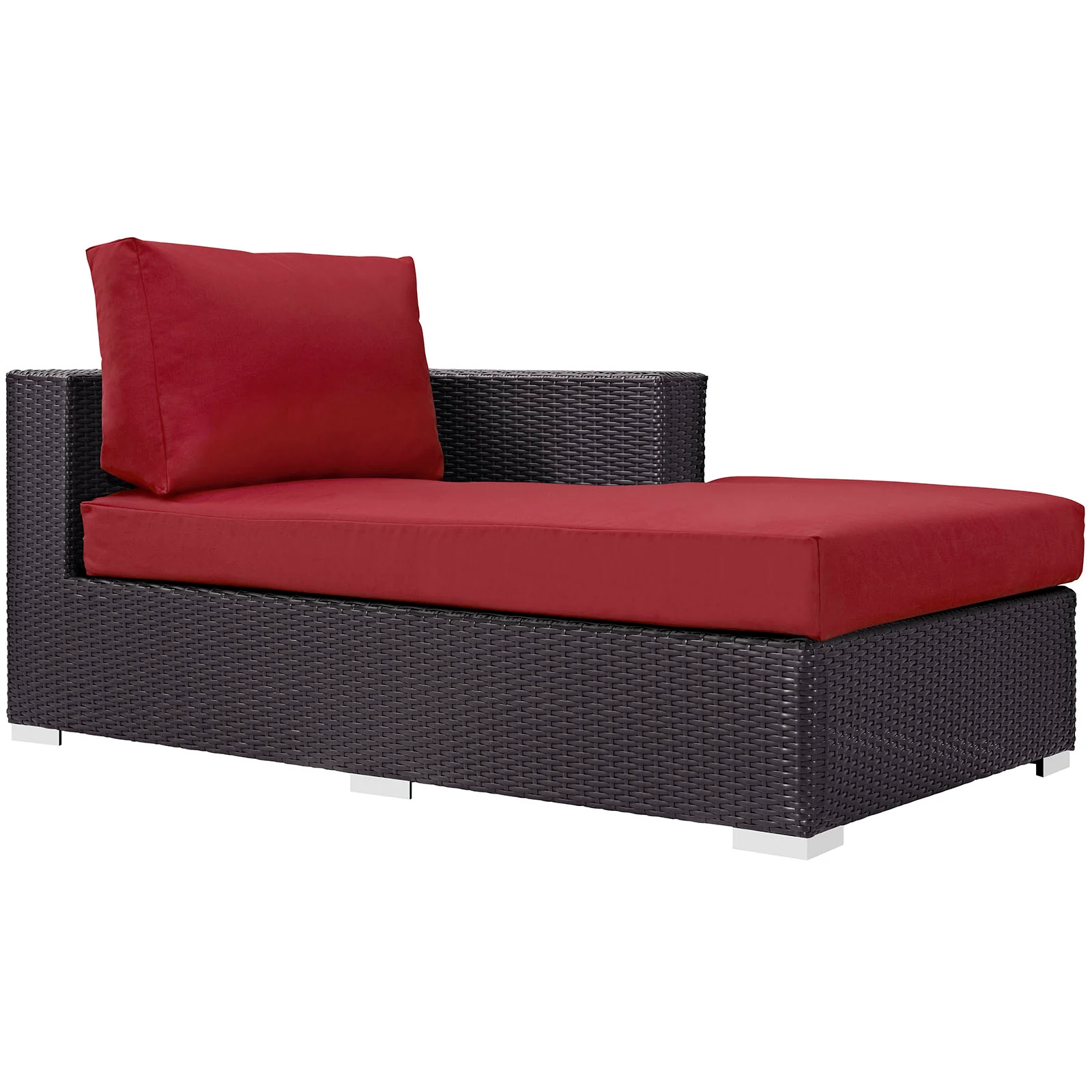 Convene Outdoor Patio Fabric Right Arm Chaise By Modway - EEI-1843 - Image 2