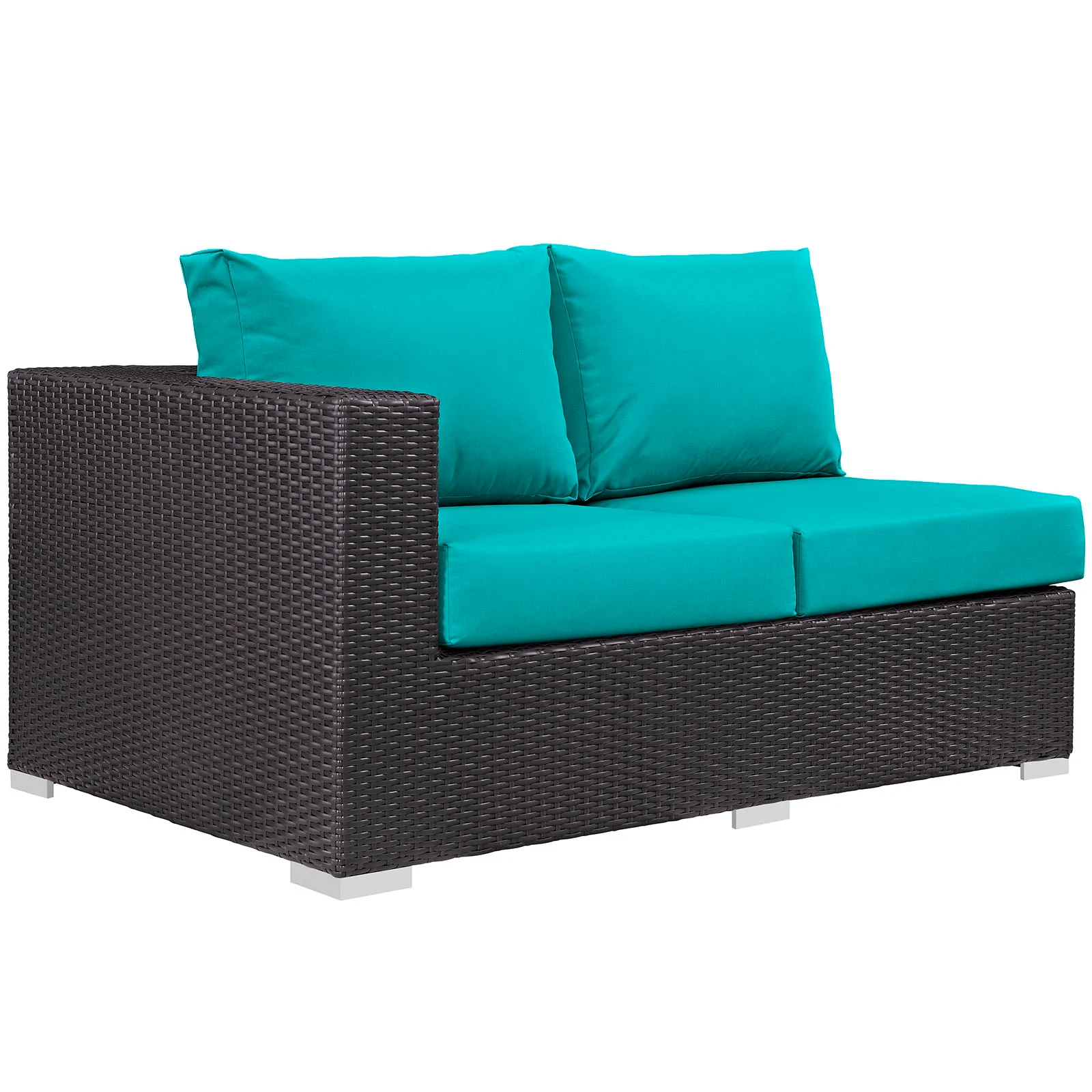 Convene Outdoor Patio Left Arm Loveseat By Modway - EEI-1842 - Image 10