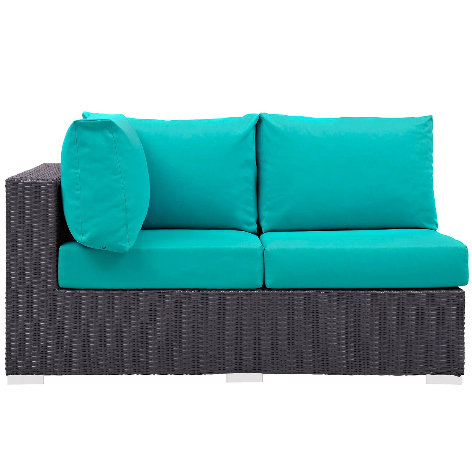 Convene Outdoor Patio Left Arm Loveseat By Modway - EEI-1842 - Image 11