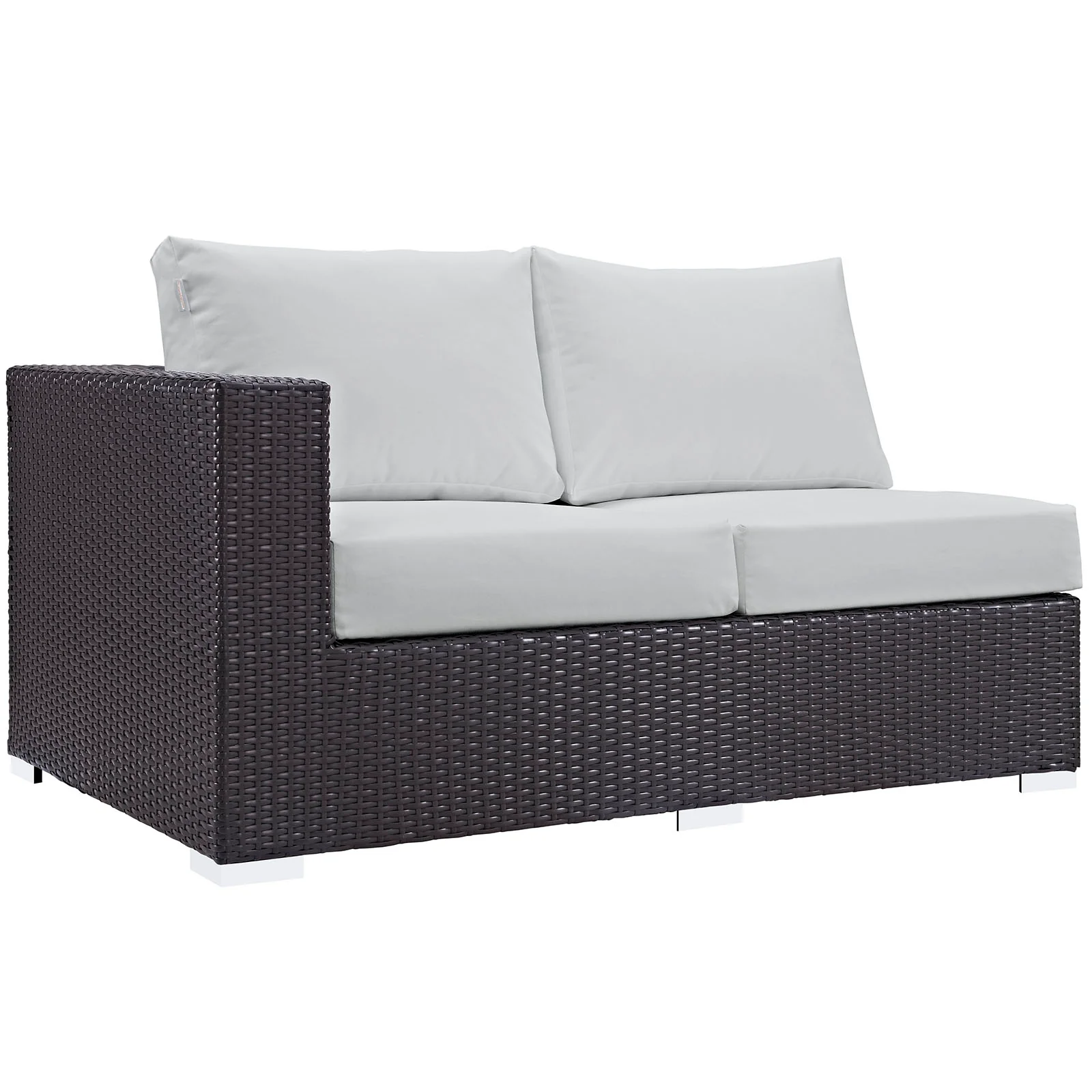 Convene Outdoor Patio Left Arm Loveseat By Modway - EEI-1842 - Image 13