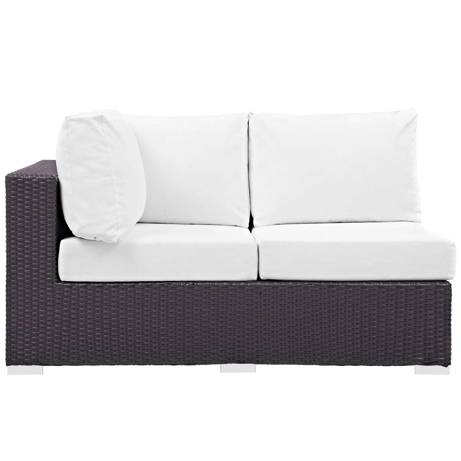 Convene Outdoor Patio Left Arm Loveseat By Modway - EEI-1842 - Image 15