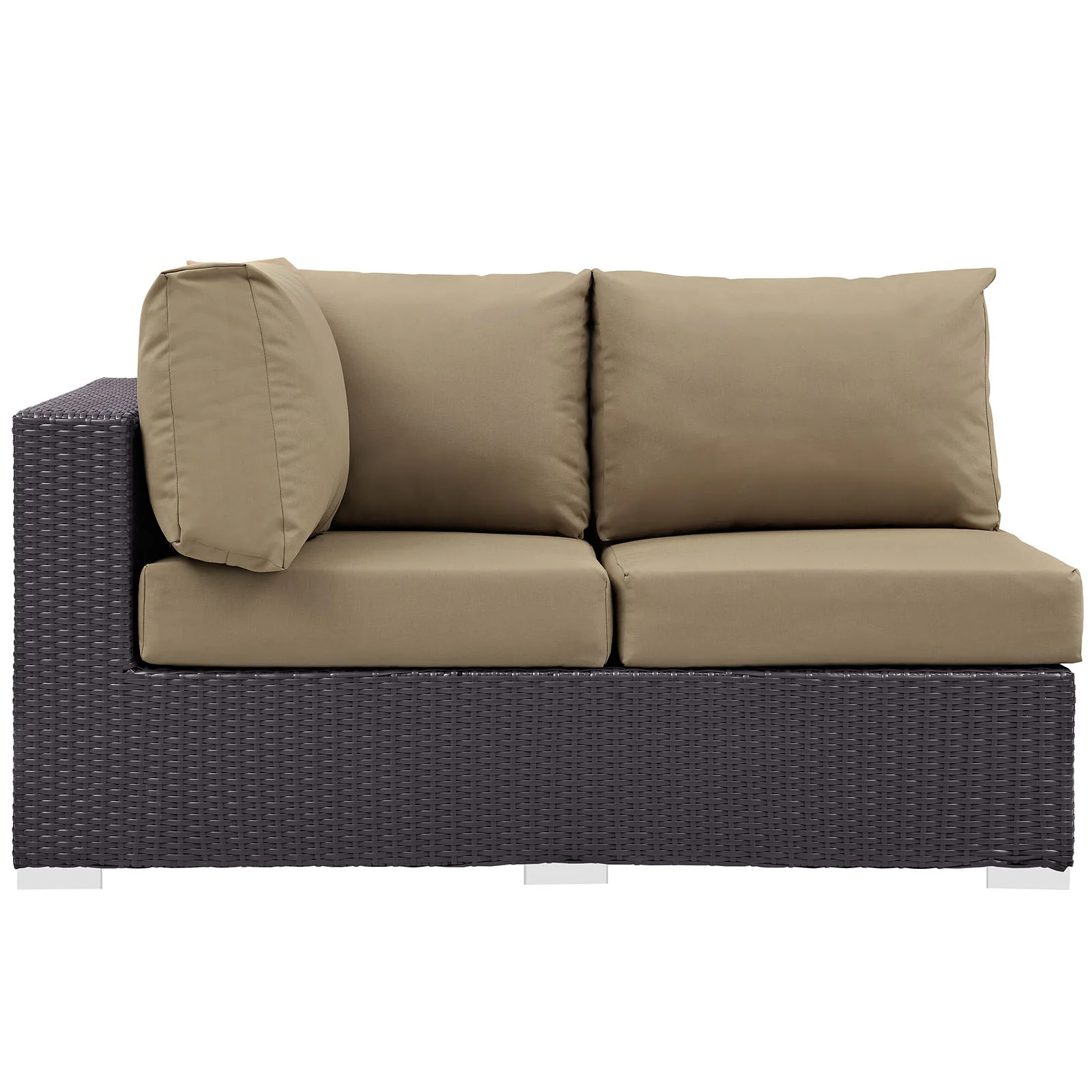 Convene Outdoor Patio Left Arm Loveseat By Modway - EEI-1842 - Image 3
