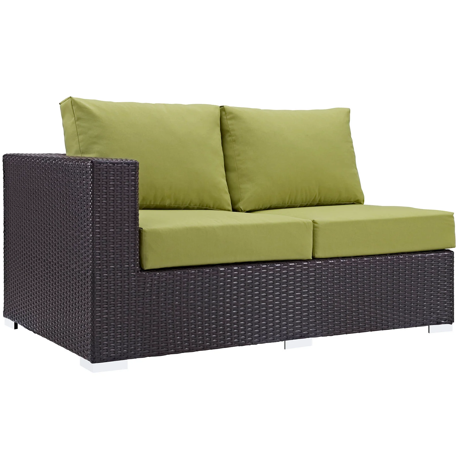 Convene Outdoor Patio Left Arm Loveseat By Modway - EEI-1842 - Image 4