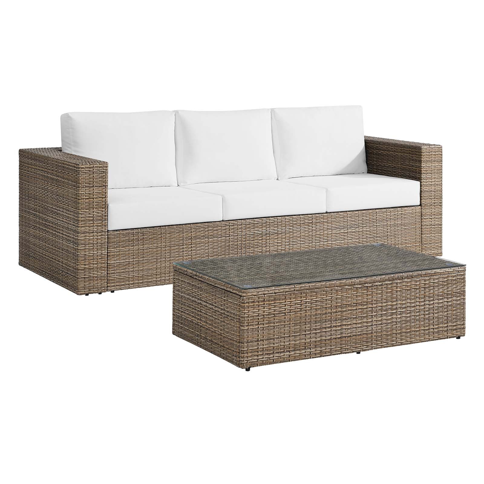 Convene Outdoor Patio Outdoor Patio 2-Piece Furniture Set By Modway - EEI-6333 - Image 10