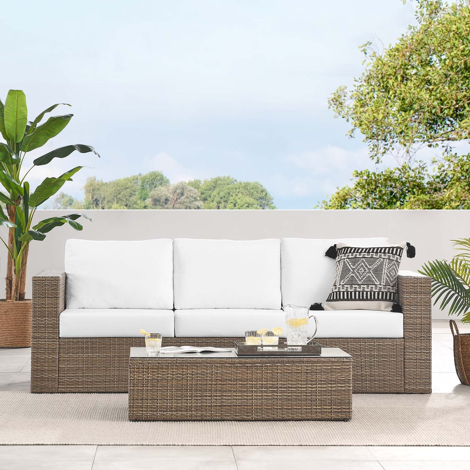 Convene Outdoor Patio Outdoor Patio 2-Piece Furniture Set By Modway - EEI-6333 - Image 11