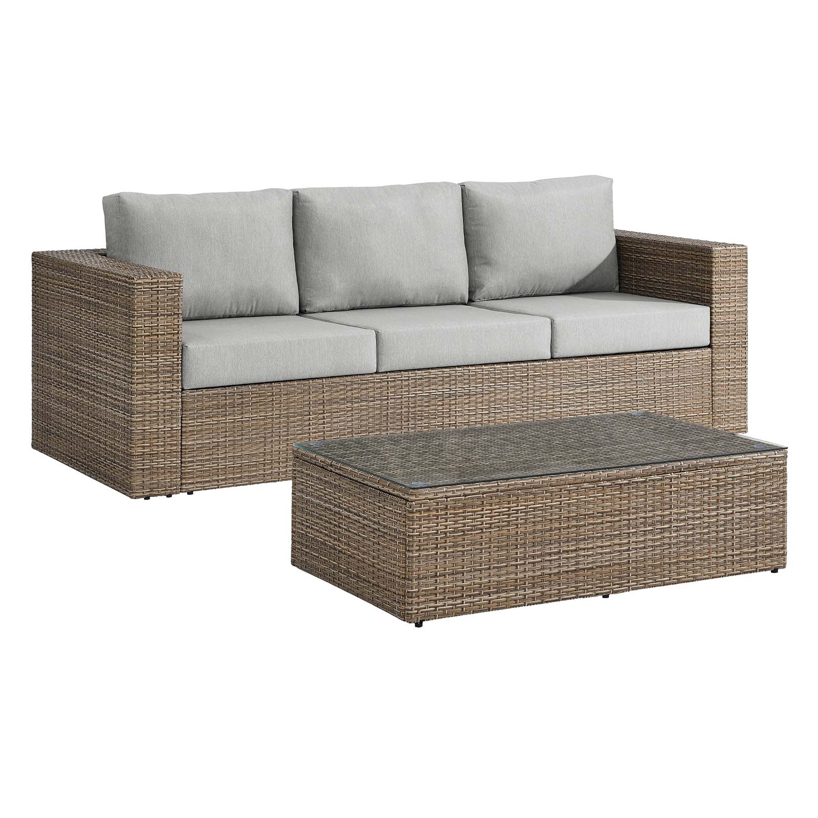 Convene Outdoor Patio Outdoor Patio 2-Piece Furniture Set By Modway - EEI-6333 - Image 2