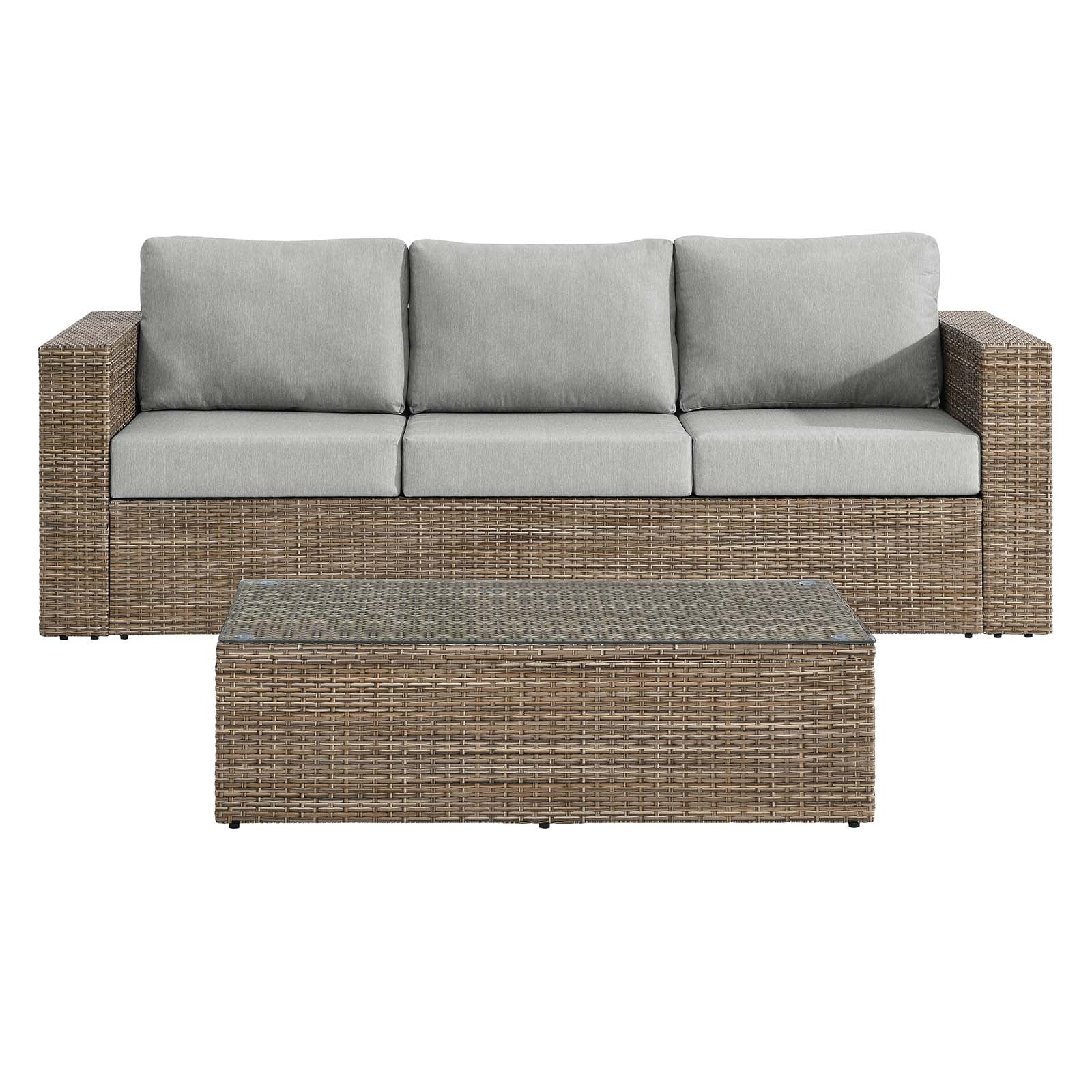 Convene Outdoor Patio Outdoor Patio 2-Piece Furniture Set By Modway - EEI-6333 - Image 3