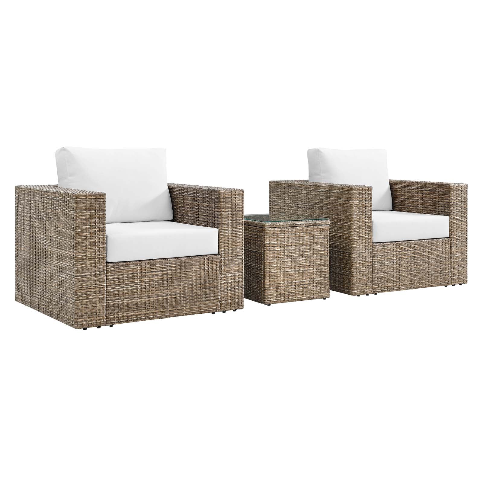 Convene Outdoor Patio Outdoor Patio 3-Piece Furniture Set By Modway - EEI-6327 - Image 10