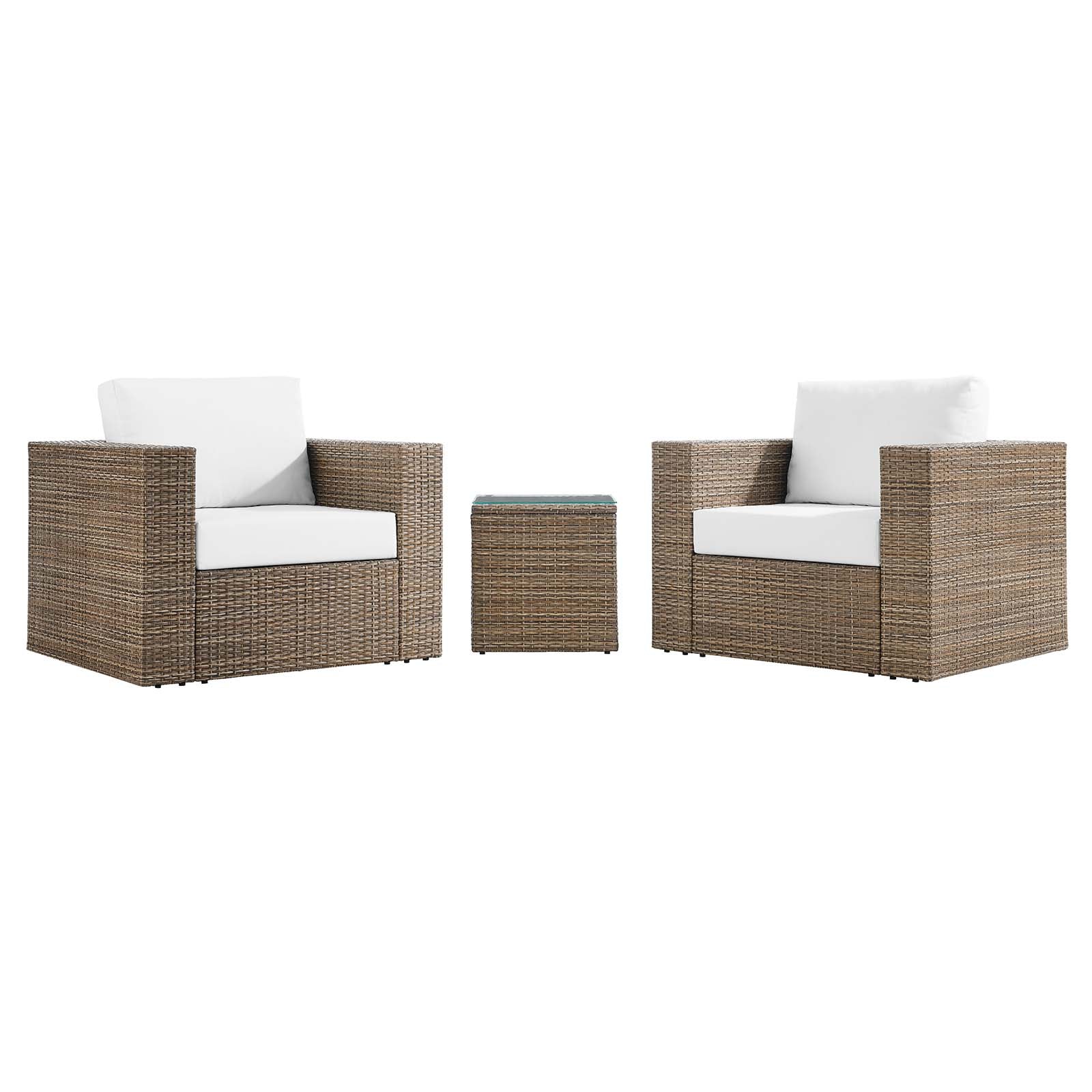 Convene Outdoor Patio Outdoor Patio 3-Piece Furniture Set By Modway - EEI-6327 - Image 12