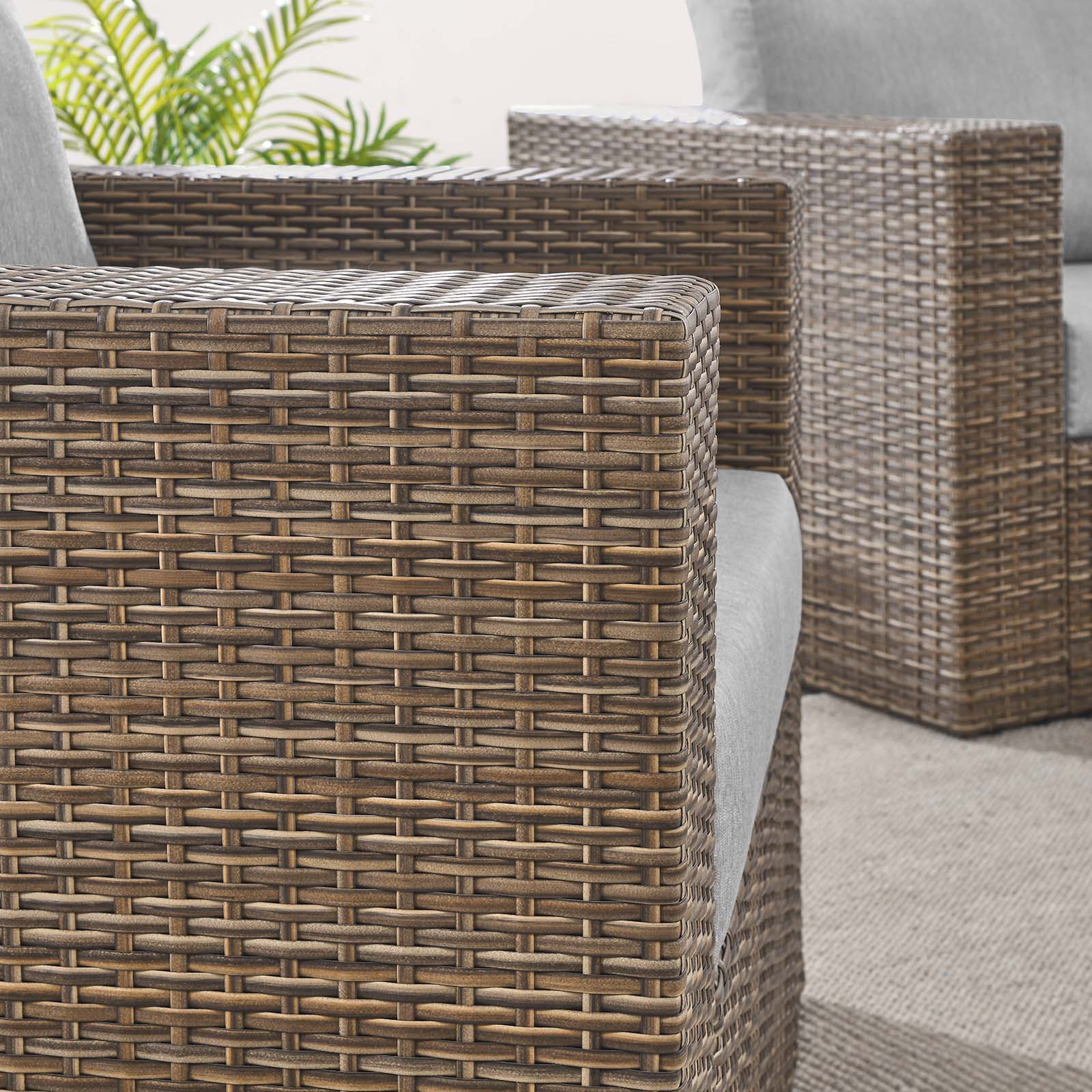 Convene Outdoor Patio Outdoor Patio 4-Piece Furniture Set By Modway - EEI-6328 - Image 5
