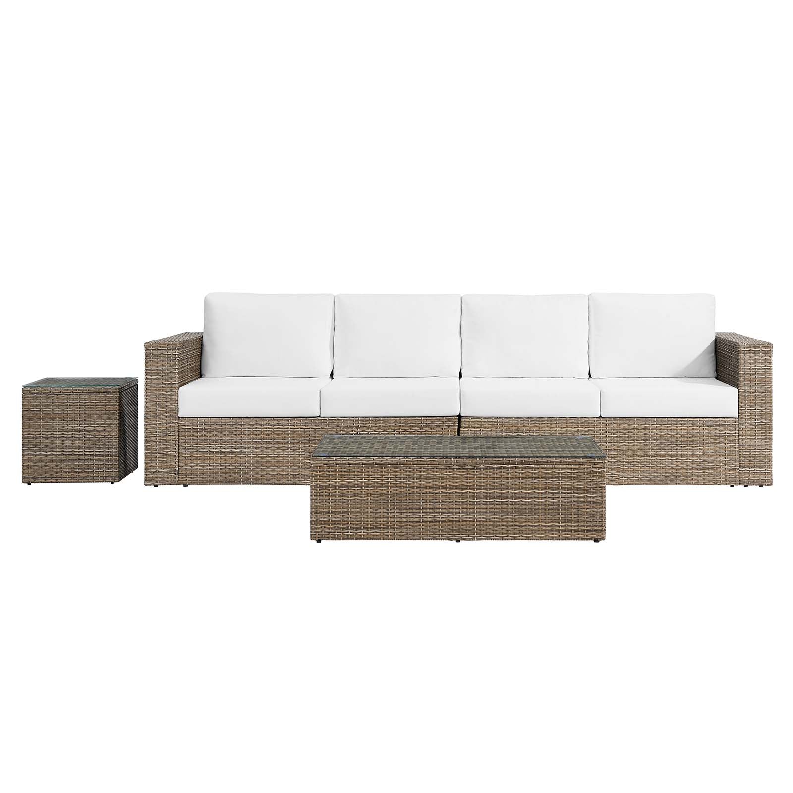 Convene Outdoor Patio Outdoor Patio 4-Piece Furniture Set By Modway - EEI-6330 - Image 24