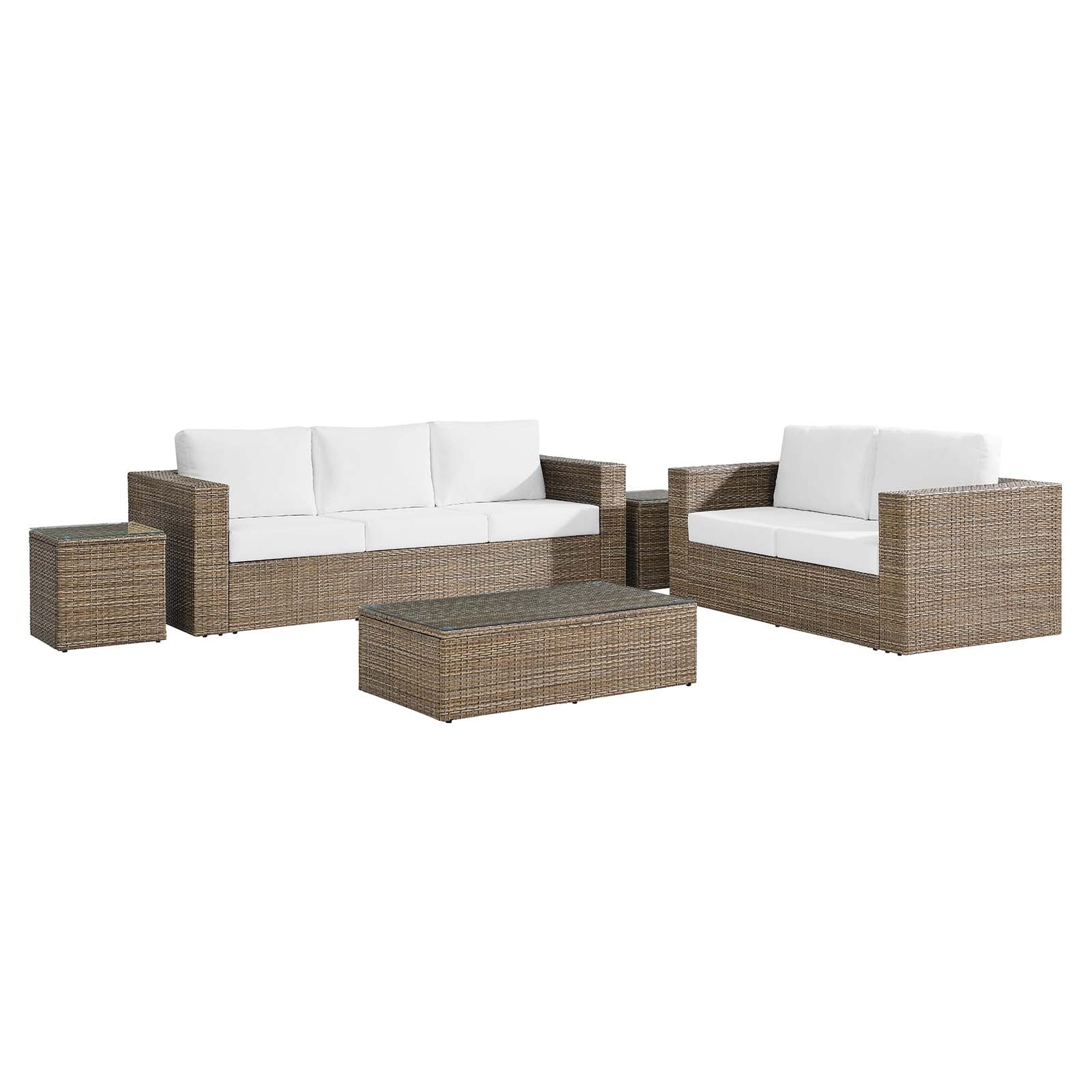 Convene Outdoor Patio Outdoor Patio 5-Piece Furniture Set By Modway - EEI-6331 - Image 16