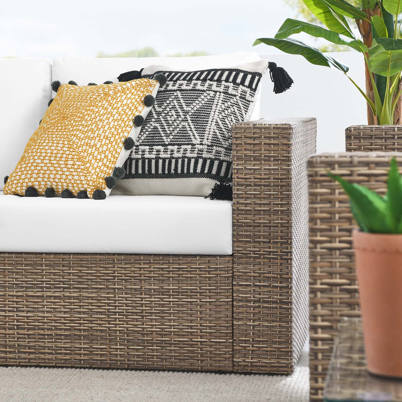Convene Outdoor Patio Outdoor Patio 5-Piece Furniture Set By Modway - EEI-6331 - Image 22