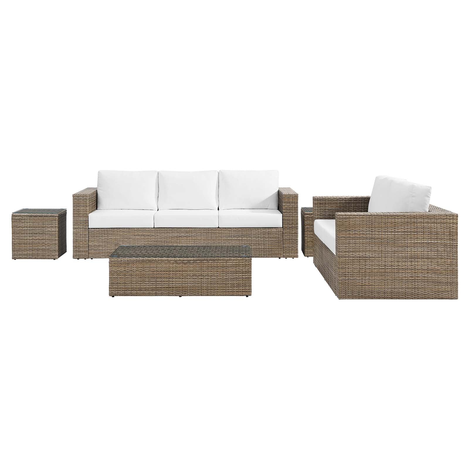 Convene Outdoor Patio Outdoor Patio 5-Piece Furniture Set By Modway - EEI-6331 - Image 24