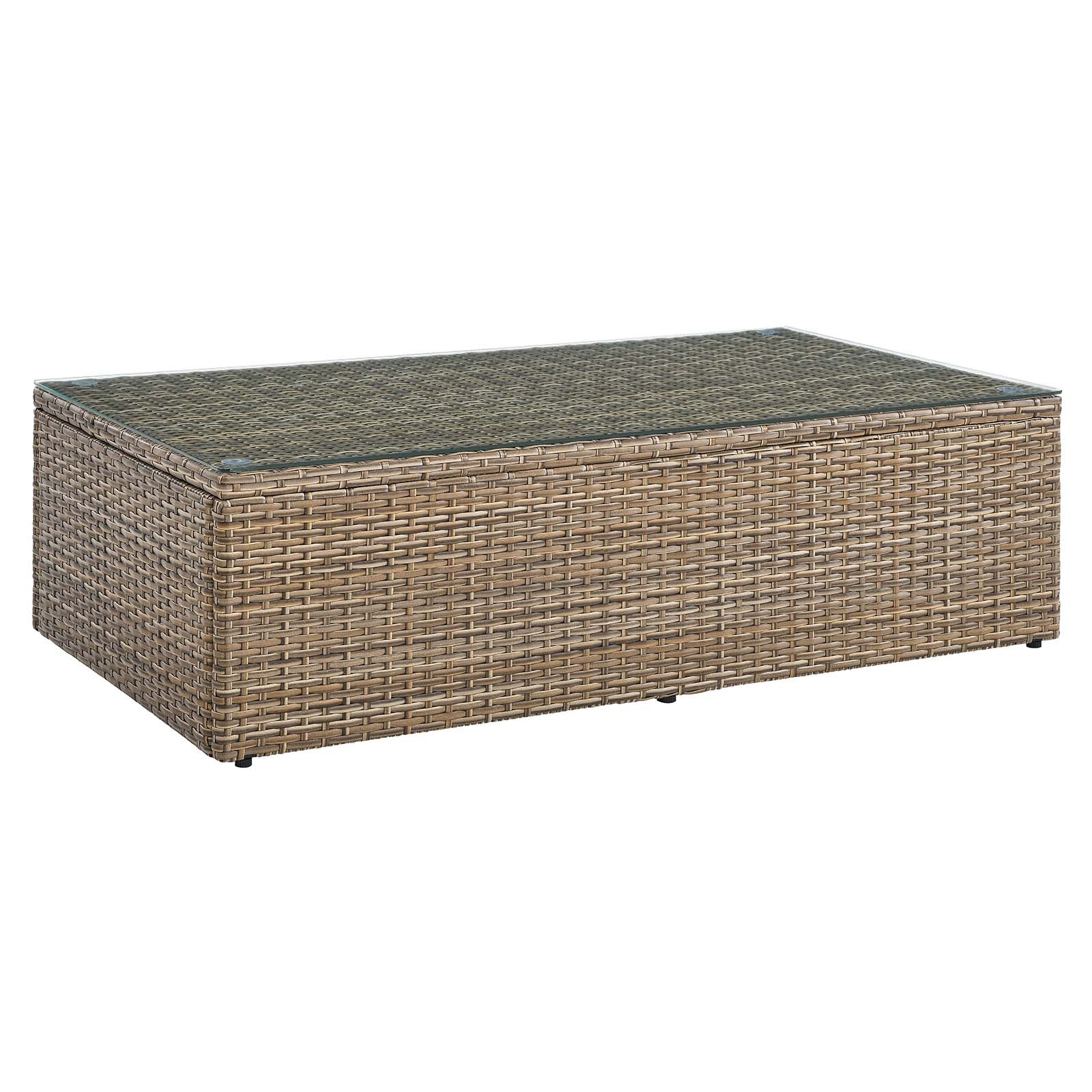 Convene Outdoor Patio Outdoor Patio Coffee Table By Modway - EEI-6239 - Image 2