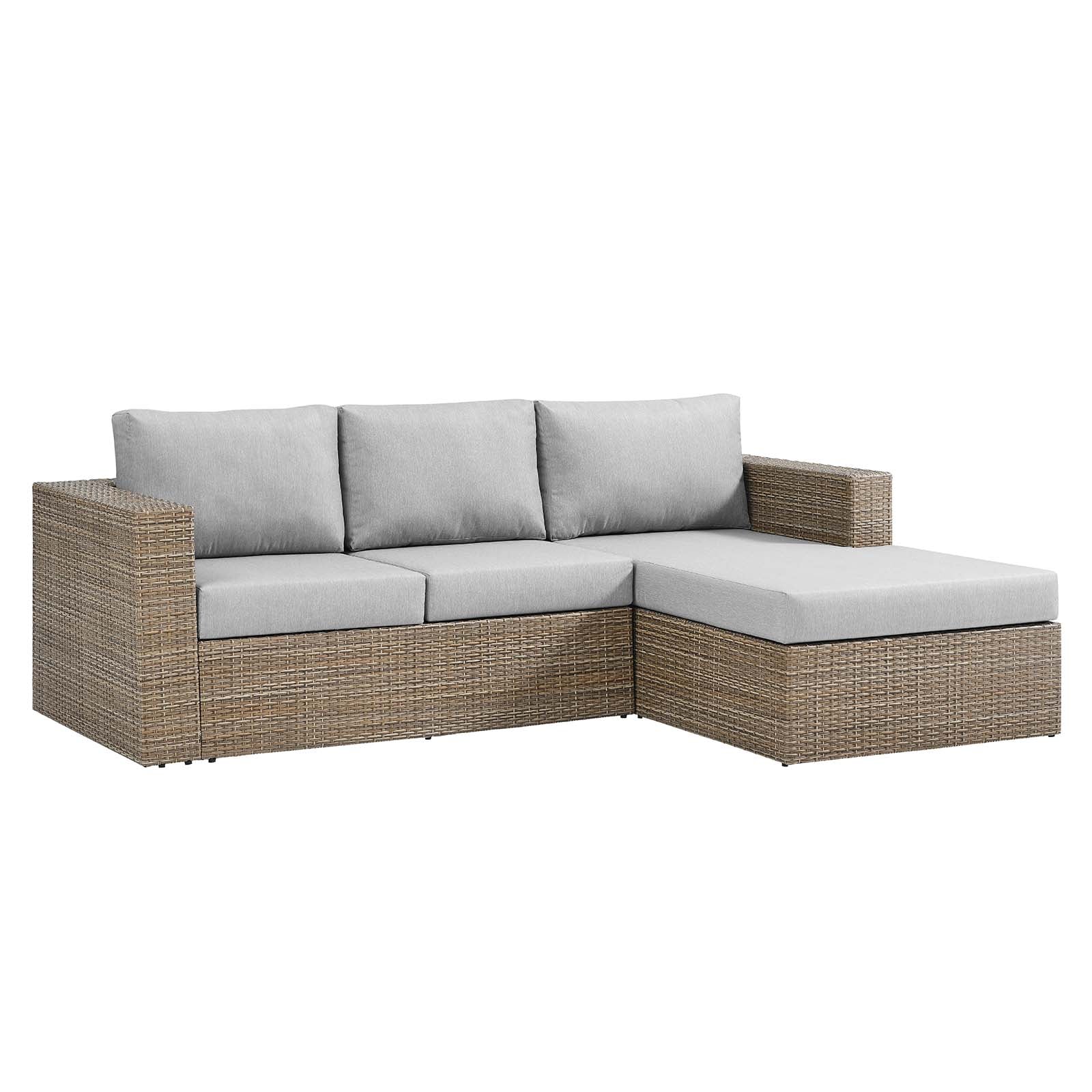 Convene Outdoor Patio Outdoor Patio L-Shaped Sectional Sofa By Modway - EEI-6329 - Image 2