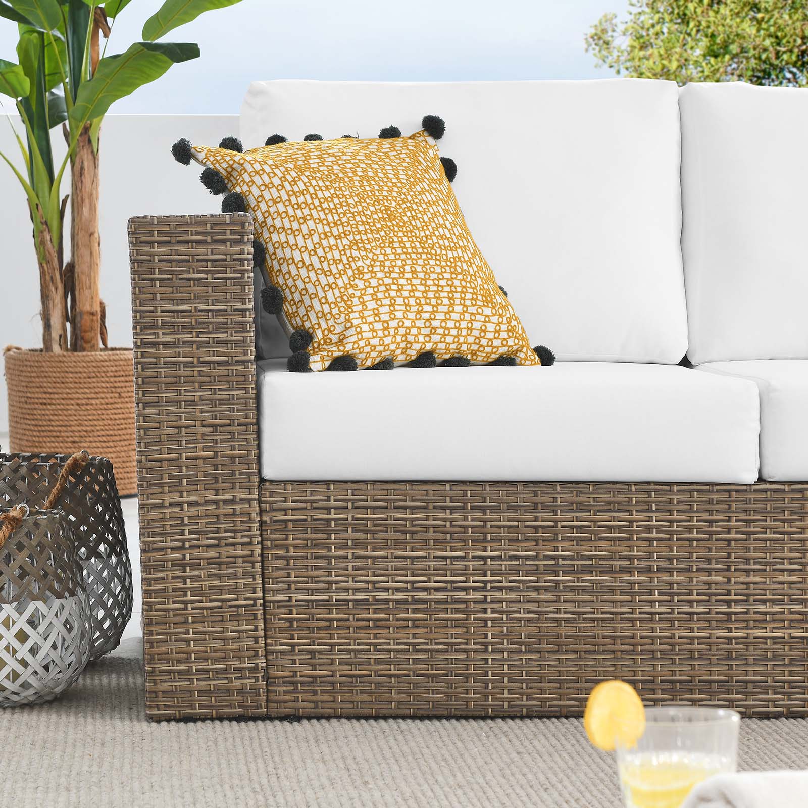 Convene Outdoor Patio Outdoor Patio Left-Arm Loveseat By Modway - EEI-6243 - Image 16