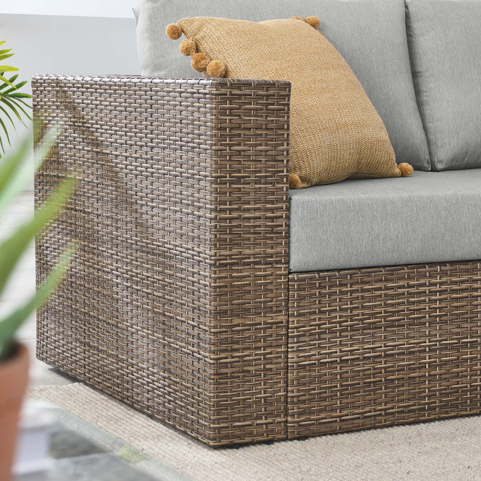 Convene Outdoor Patio Outdoor Patio Loveseat By Modway - EEI-6246 - Image 8