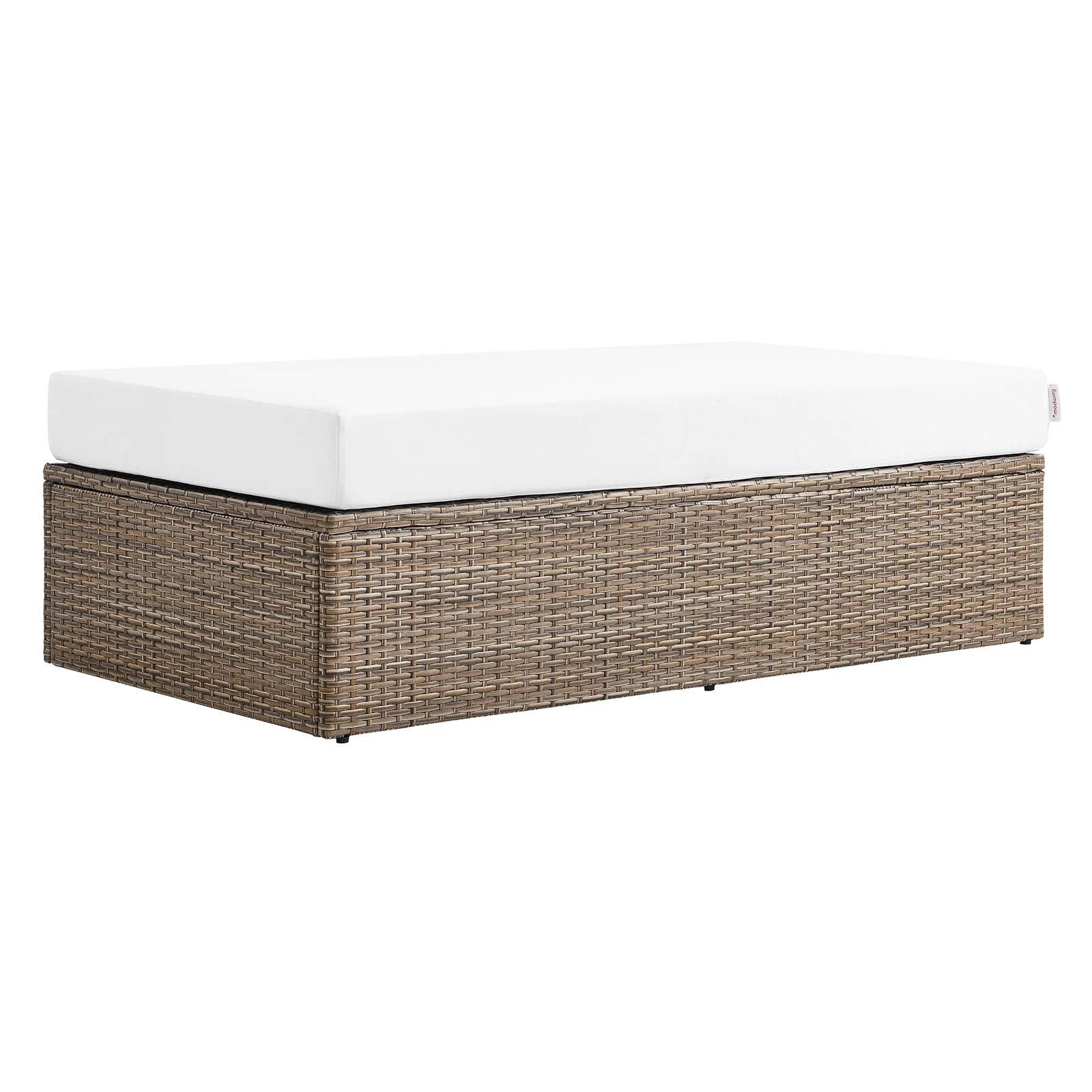 Convene Outdoor Patio Outdoor Patio Rectangle Ottoman By Modway - EEI-6248 - Image 8