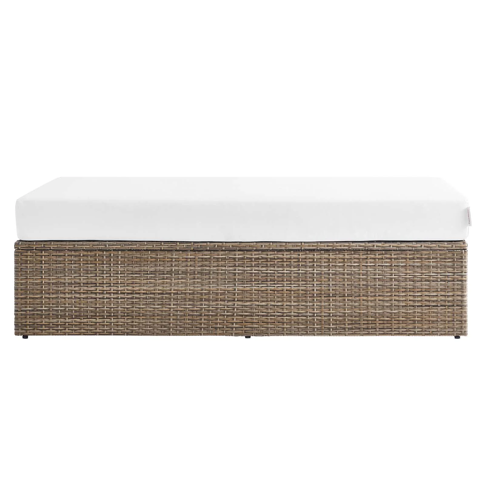 Convene Outdoor Patio Outdoor Patio Rectangle Ottoman By Modway - EEI-6248 - Image 9