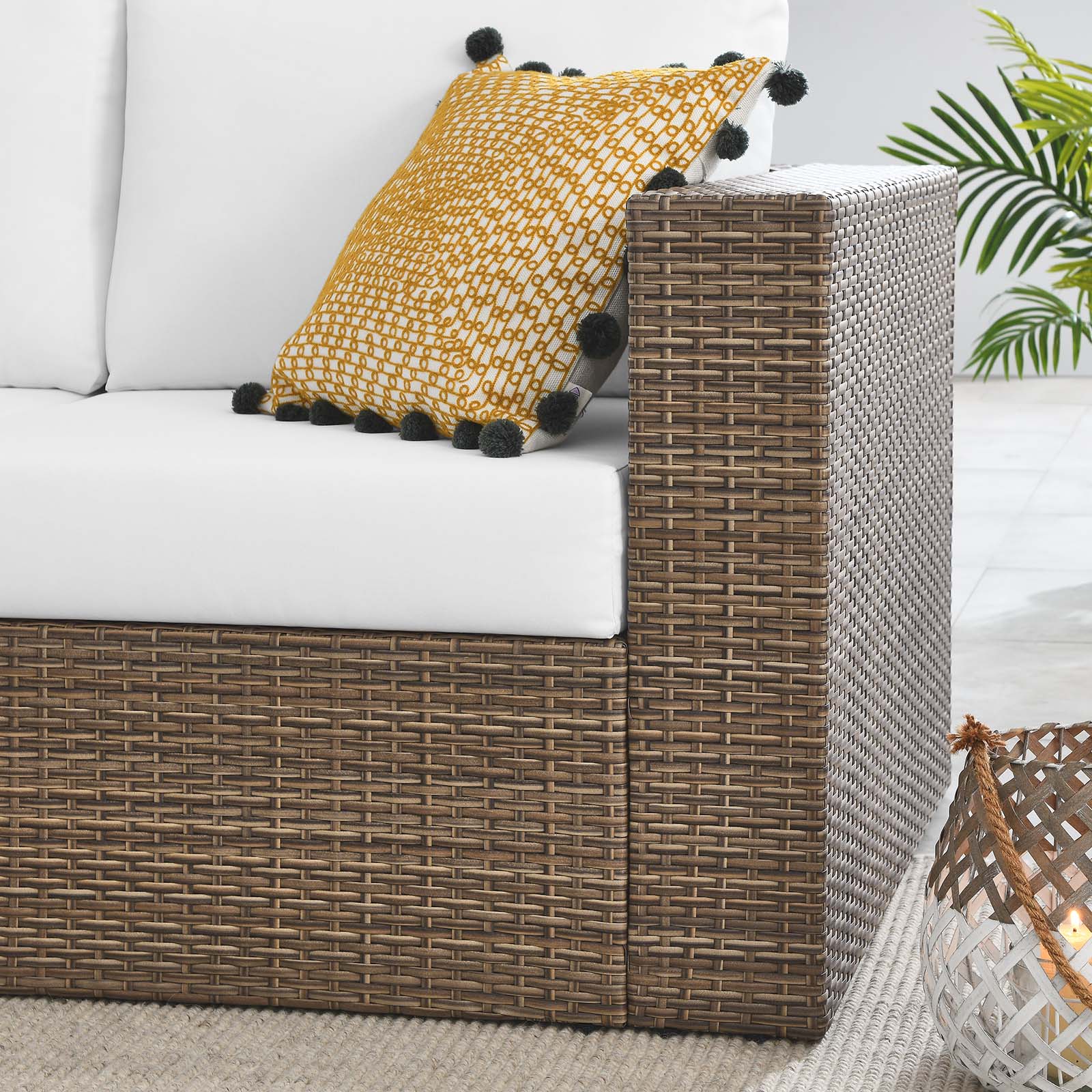 Convene Outdoor Patio Outdoor Patio Right-Arm Loveseat By Modway - EEI-6242 - Image 16