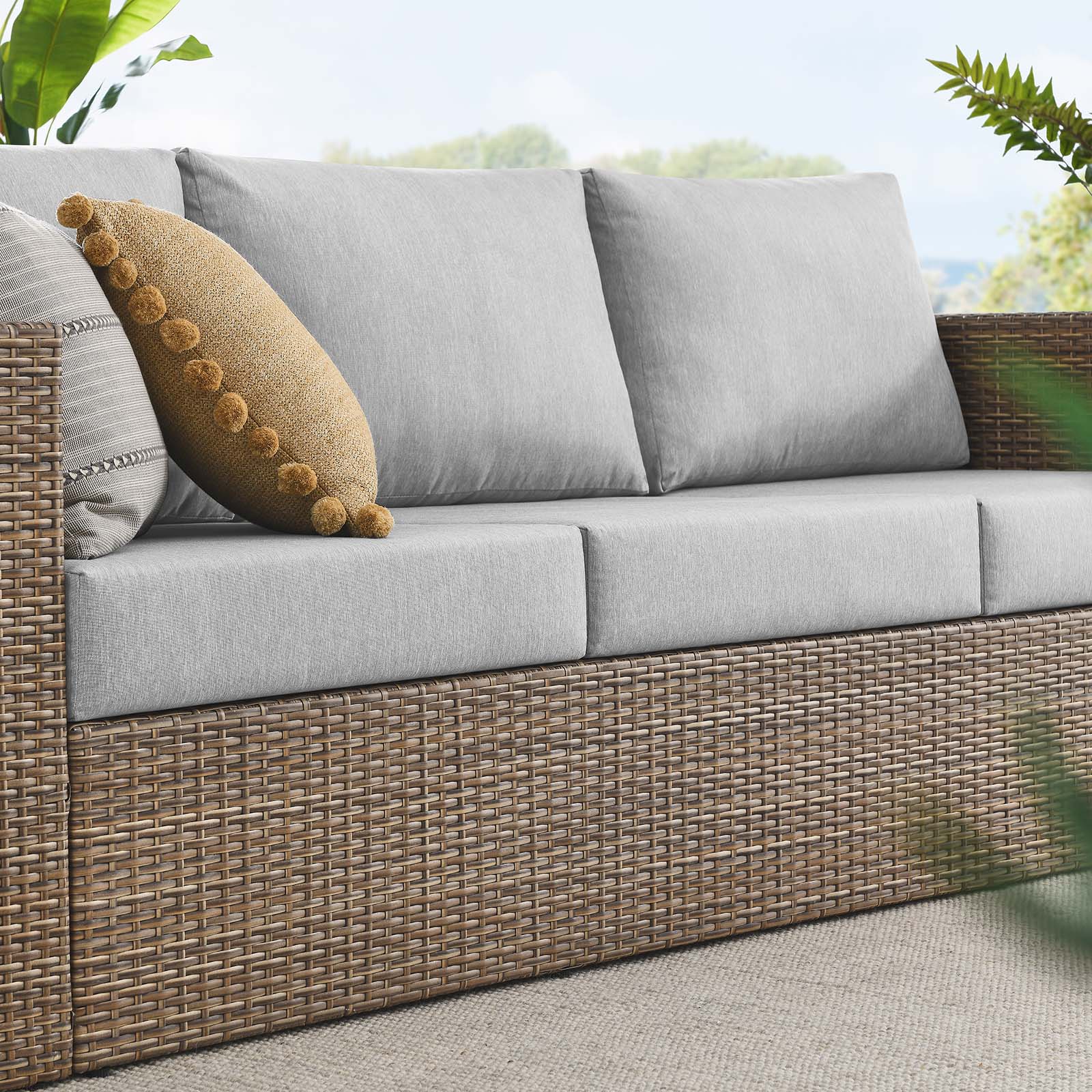 Convene Outdoor Patio Outdoor Patio Sofa By Modway - EEI-6245 - Image 8