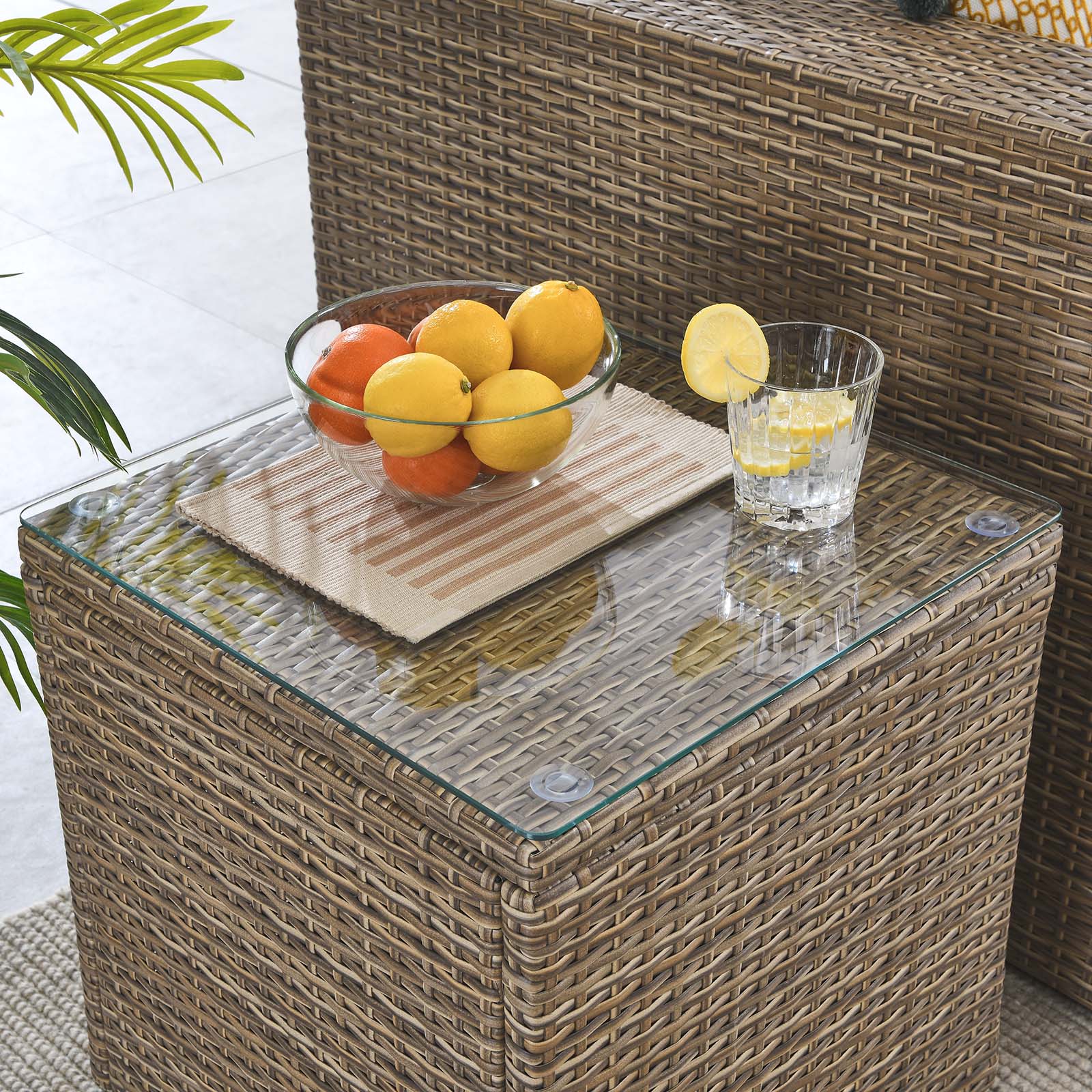 Convene Outdoor Patio Side Table By Modway - EEI-6240 - Image 7