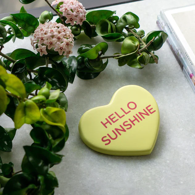 Conversation Heart, Hello Suns By Gold Leaf Design Group Set Of 3 - Image 3