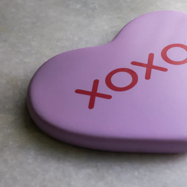 Conversation Heart, XOXO By Gold Leaf Design Group Set Of 3 - Image 7