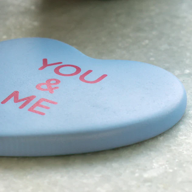 Conversation Heart, You & Me By Gold Leaf Design Group Set Of 3 - Image 7
