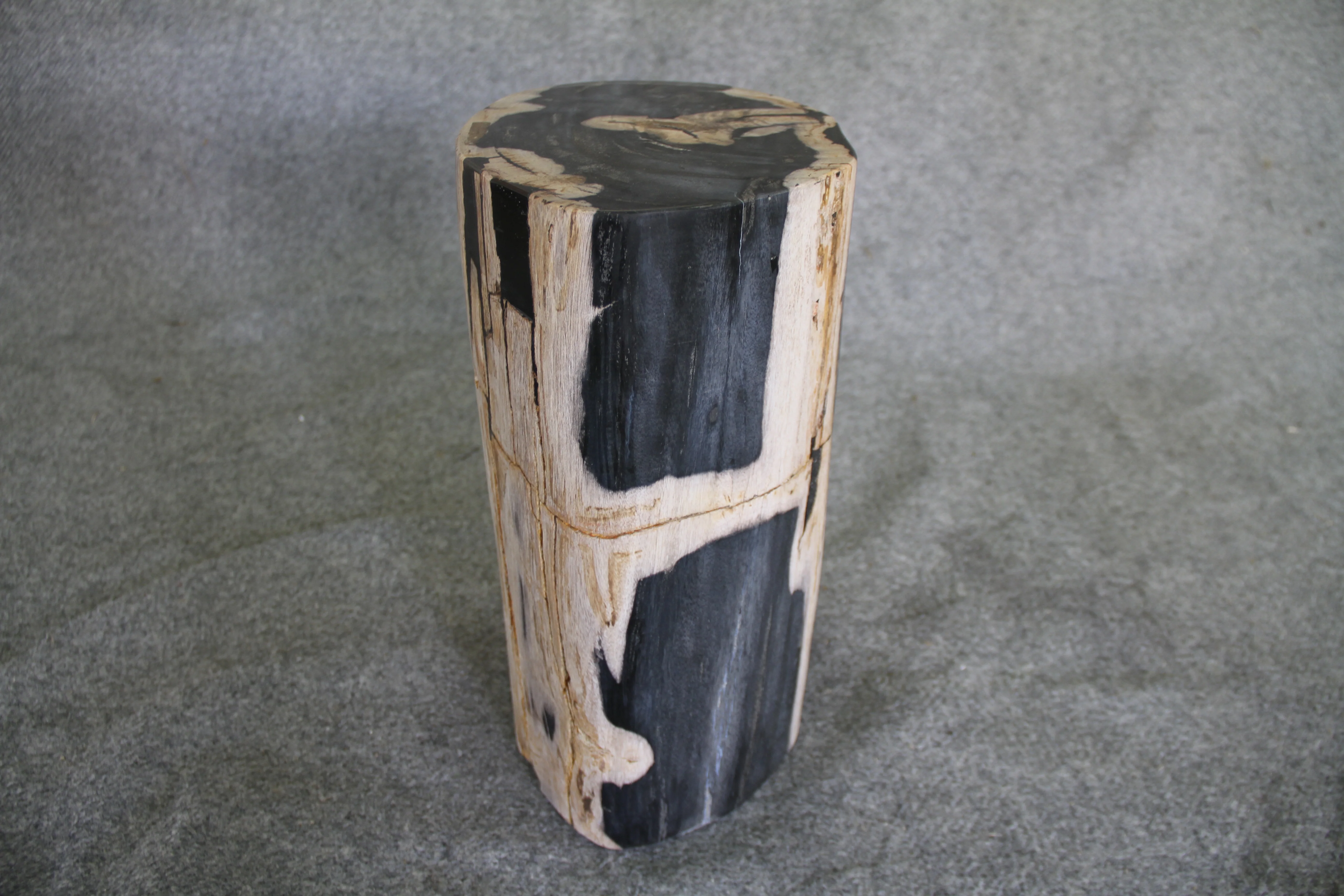 Petrified Wood Log Stool 11in x 8in x 16in (h) - 1687.21 - Image 3