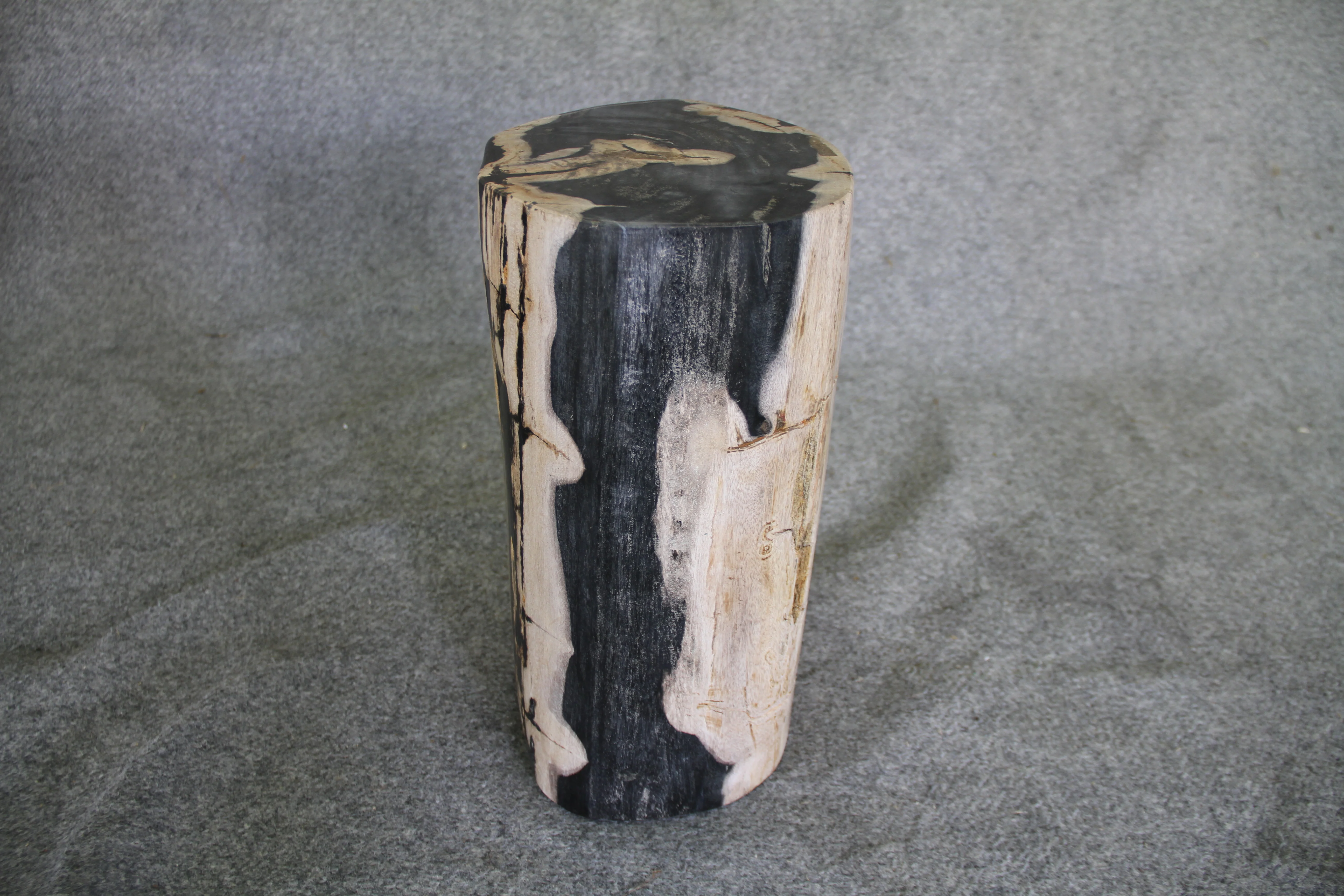 Petrified Wood Log Stool 11in x 8in x 16in (h) - 1687.21 - Image 4