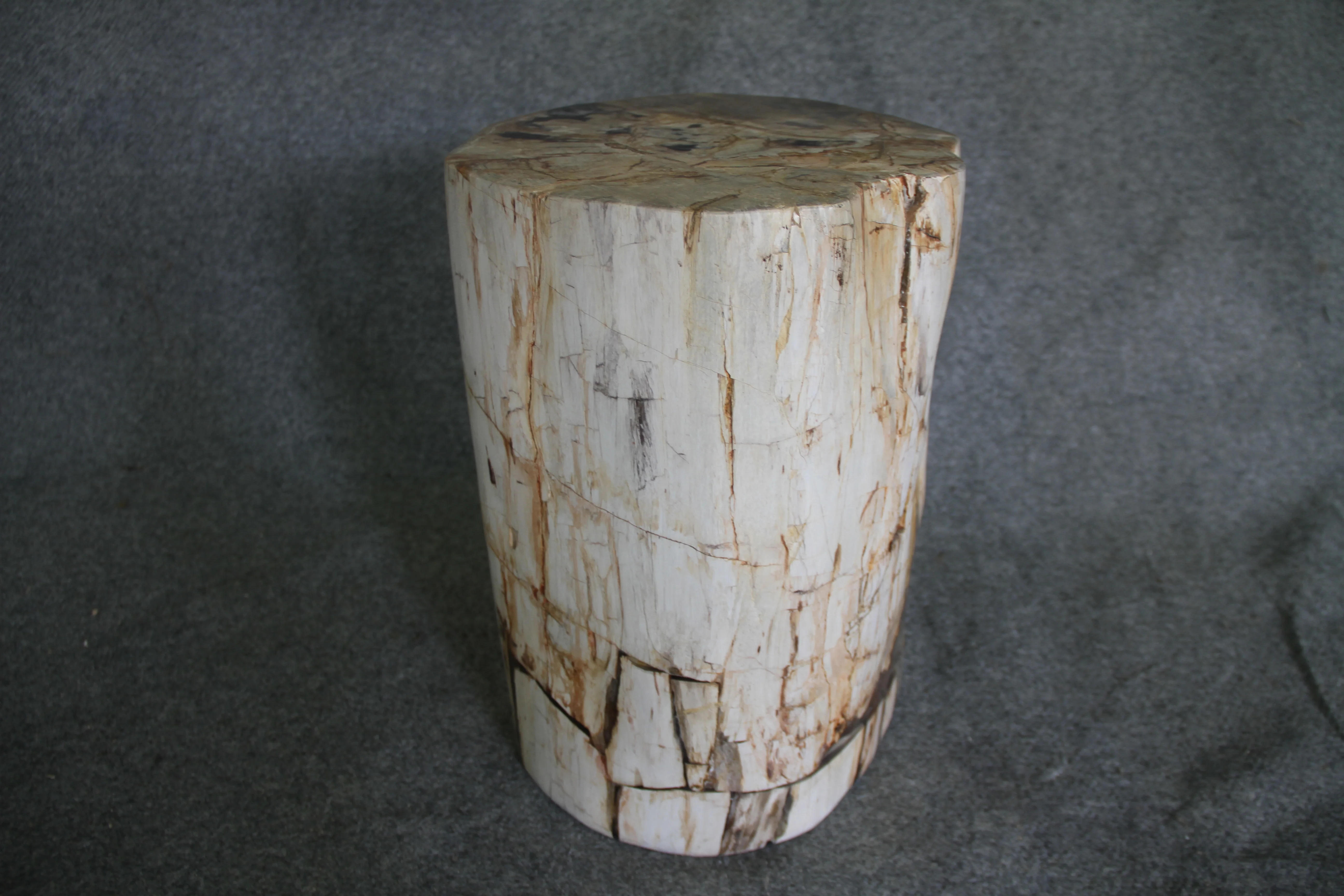 Petrified Wood Log Stool 18in (h) x 14in x 12in - 1803.22 - Image 3