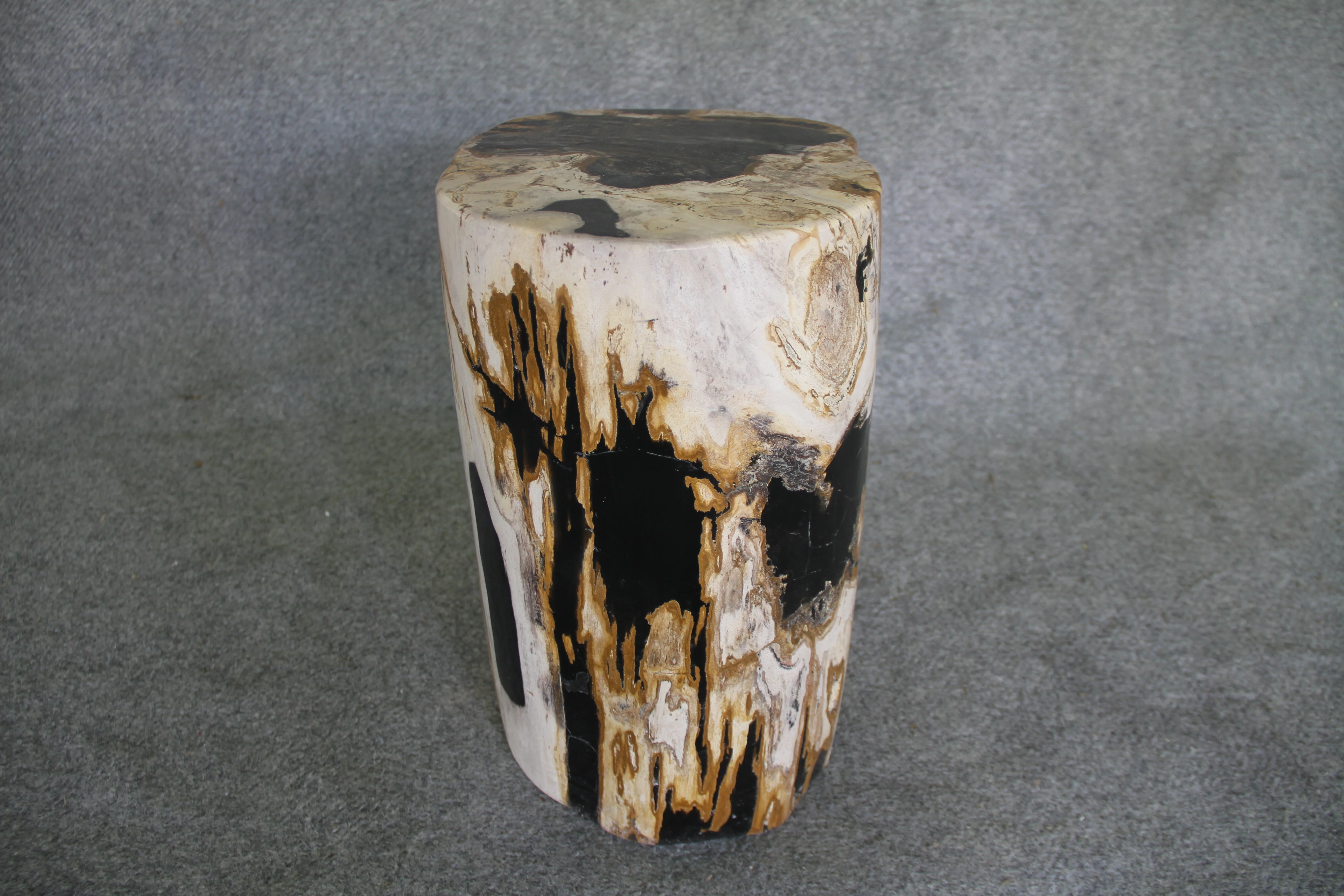 Petrified Wood Log Stool 16in (h) x 12in x 10in - 930.22 - Image 3
