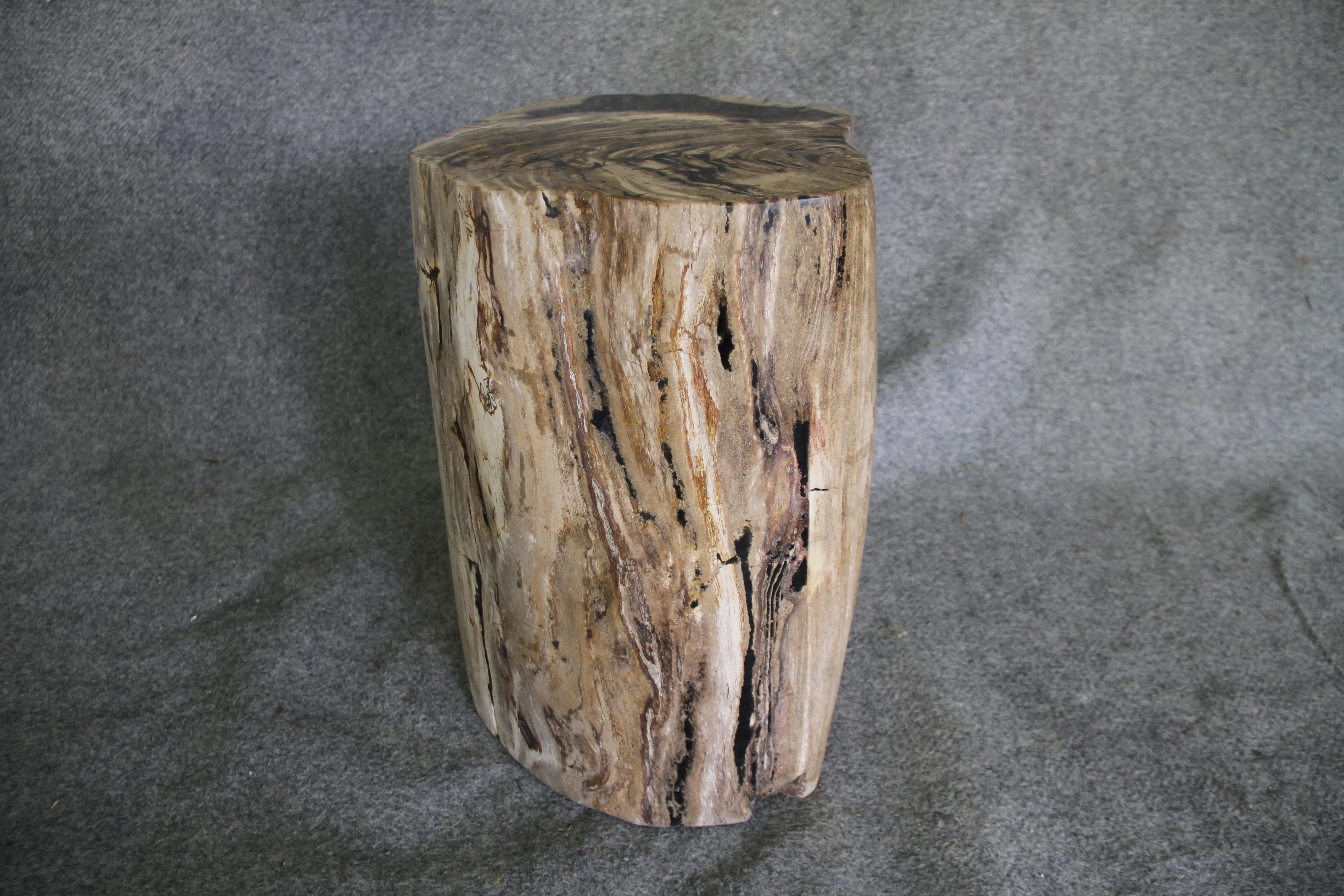 Petrified Wood Log Stool 18in (h) x 15in x 13in - 1123.22 - Image 4