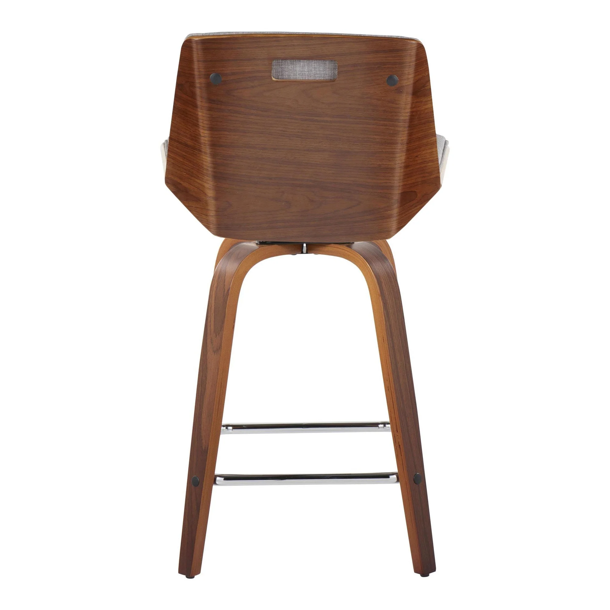 Corazza 24" Fixed-Height Counter Stool - Set of 2 By LumiSource - B24-CRZZFB-GRTZS2 WLWLCHAR2 - Image 20