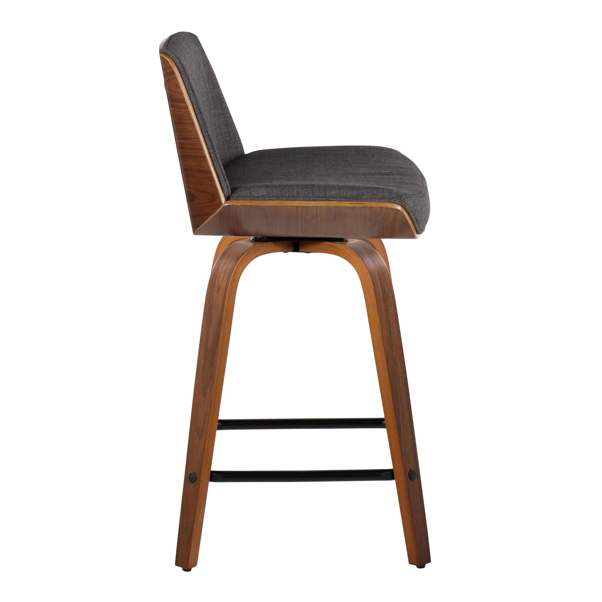 Corazza 24" Fixed-Height Counter Stool - Set of 2 By LumiSource - B24-CRZZFB-GRTZS2 WLWLCHAR2 - Image 27