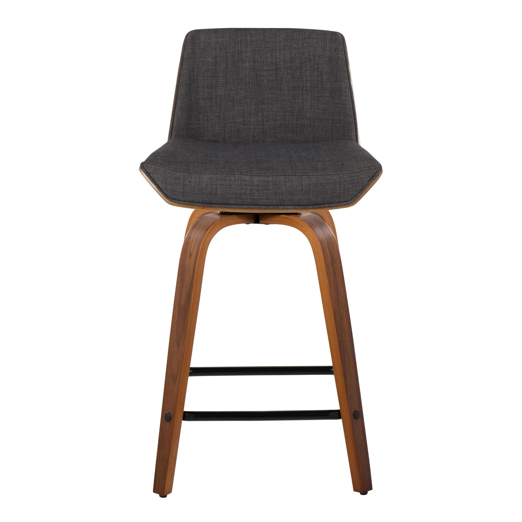 Corazza 24" Fixed-Height Counter Stool - Set of 2 By LumiSource - B24-CRZZFB-GRTZS2 WLWLCHAR2 - Image 29