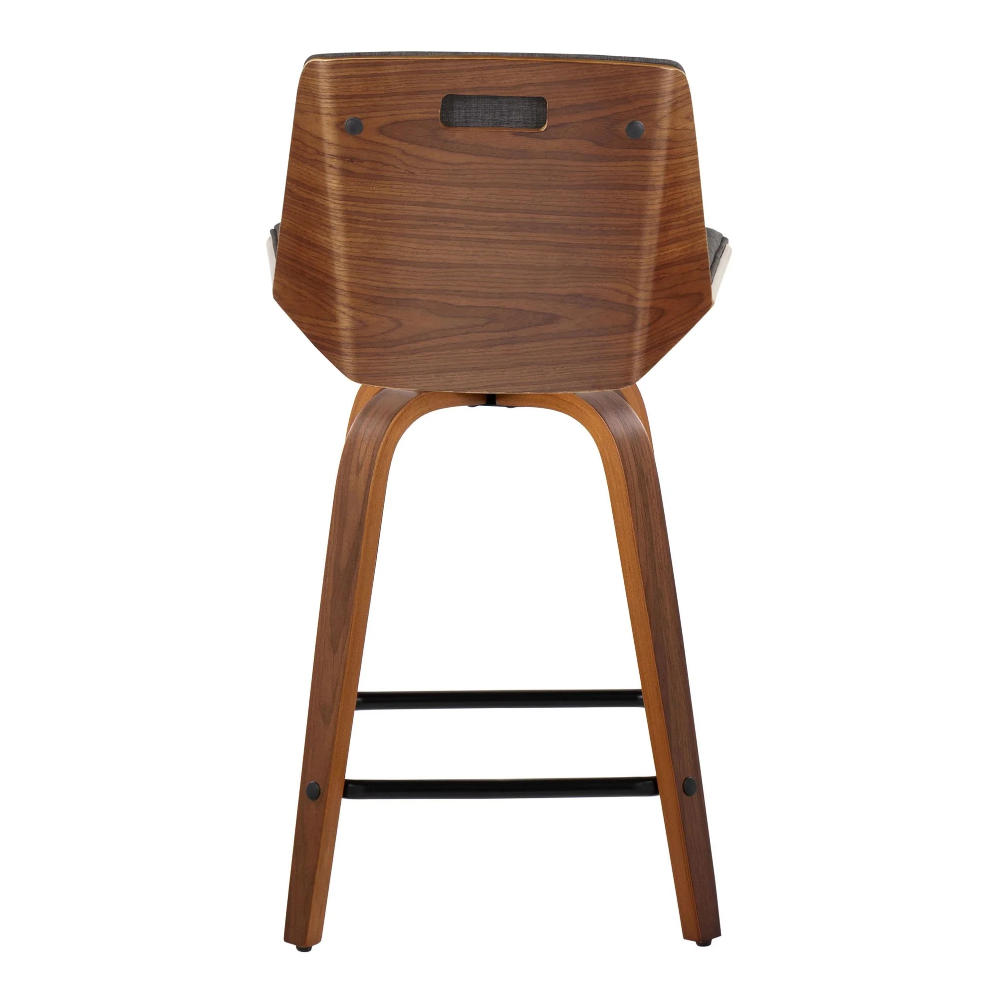 Corazza 24" Fixed-Height Counter Stool - Set of 2 By LumiSource - B24-CRZZFB-GRTZS2 WLWLCHAR2 - Image 31