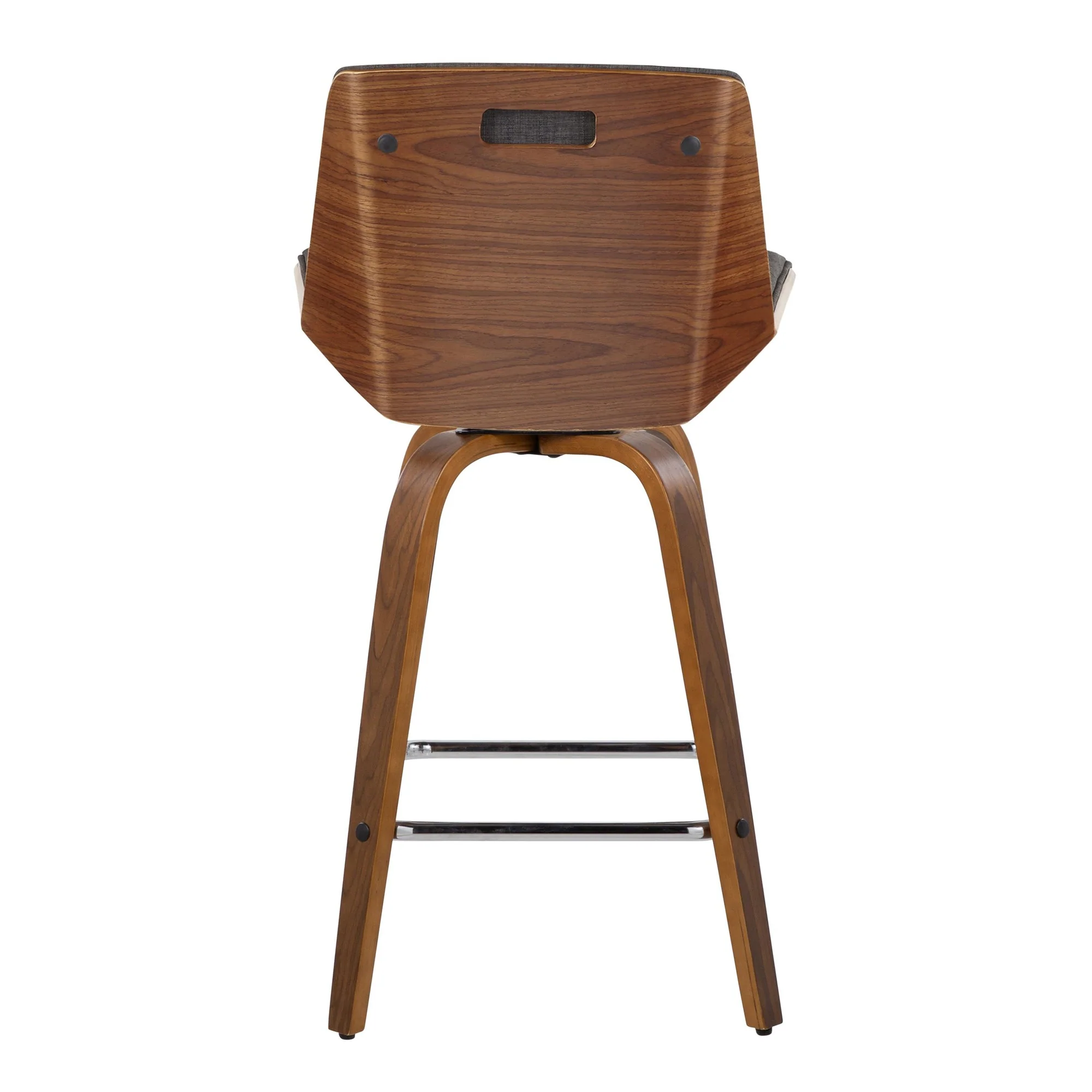 Corazza 26" Fixed-Height Counter Stool - Set of 2 By LumiSource - B26-CRZZFB-GRTZS2 WLWLCHAR2 - Image 10