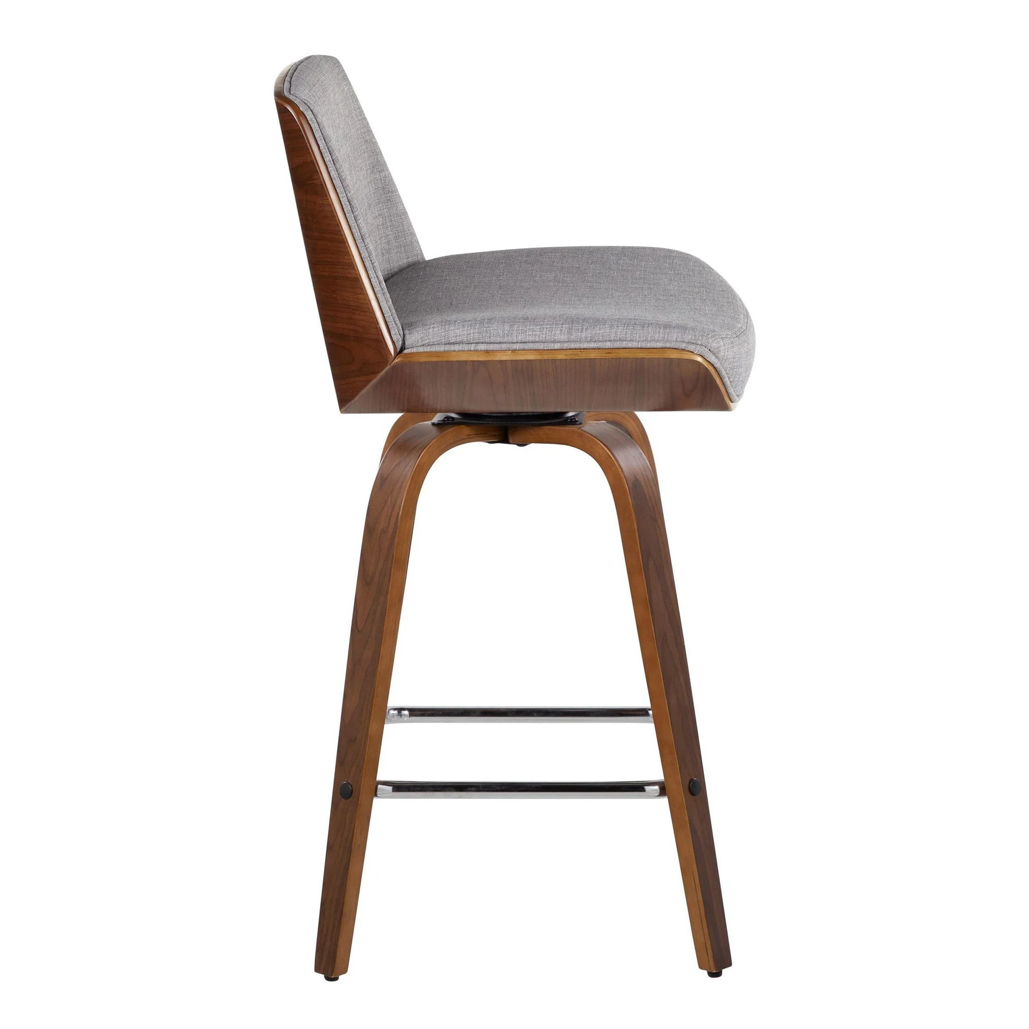 Corazza 26" Fixed-Height Counter Stool - Set of 2 By LumiSource - B26-CRZZFB-GRTZS2 WLWLCHAR2 - Image 17